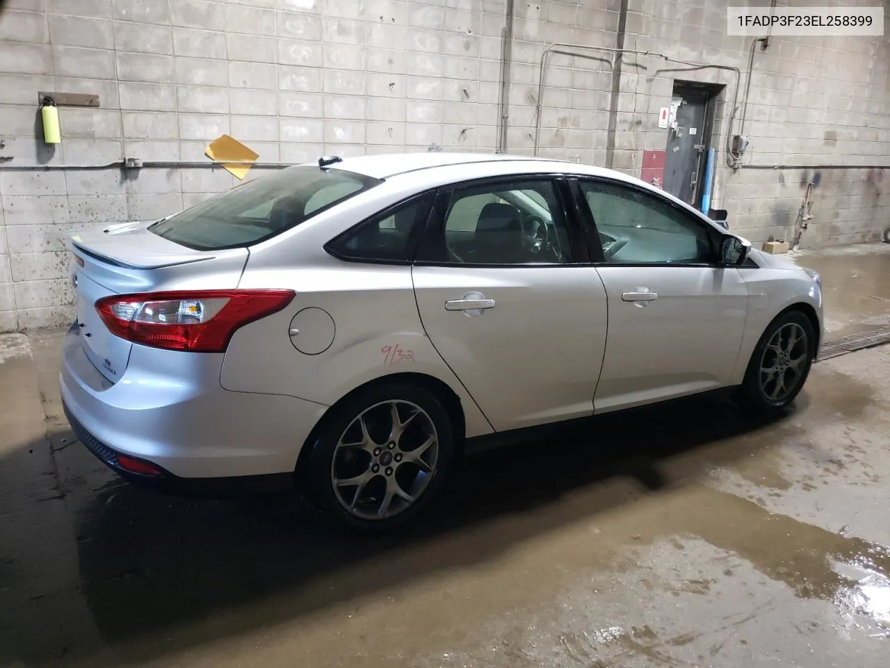 2014 Ford Focus Se VIN: 1FADP3F23EL258399 Lot: 71287074