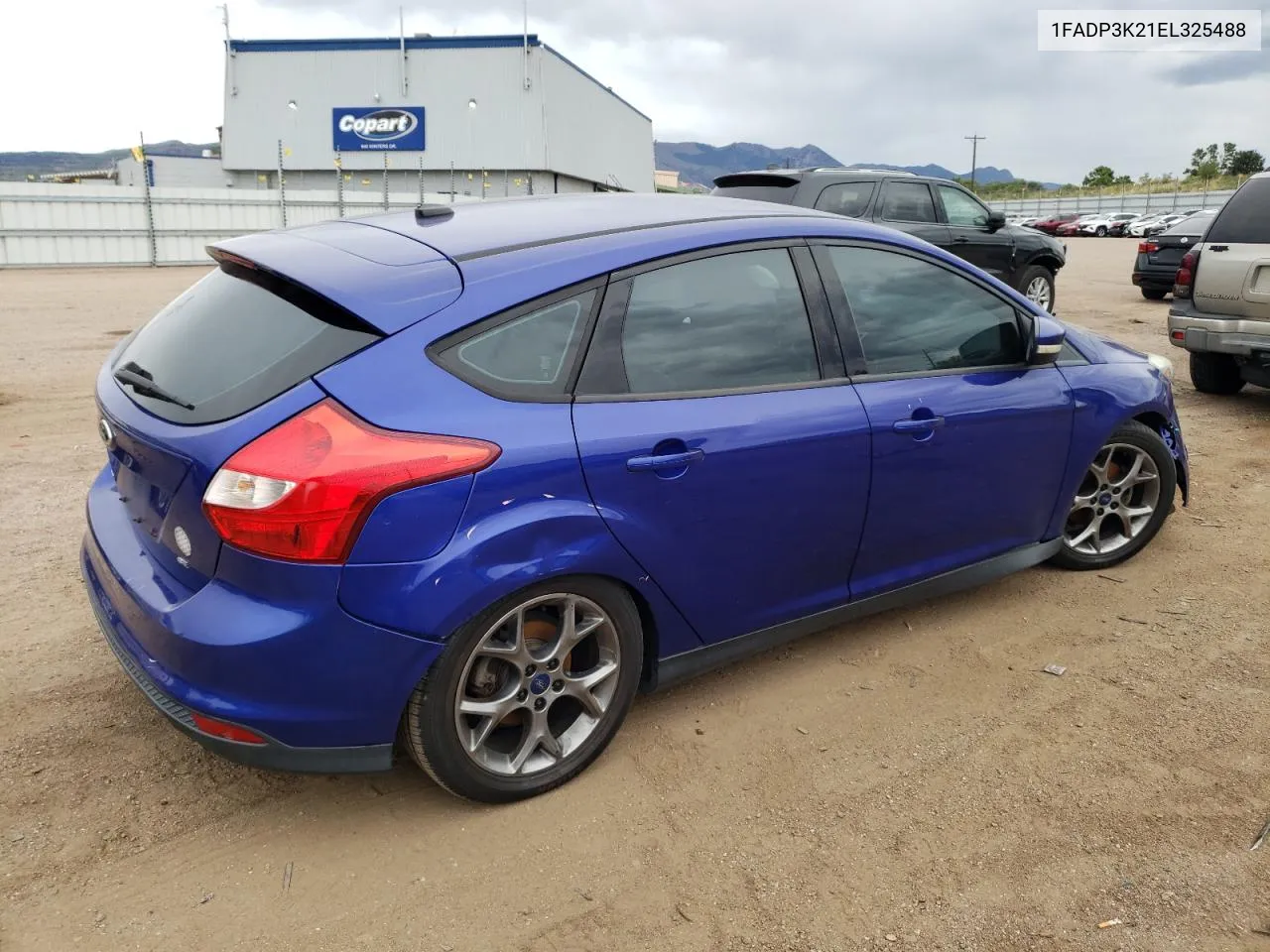 2014 Ford Focus Se VIN: 1FADP3K21EL325488 Lot: 71291324