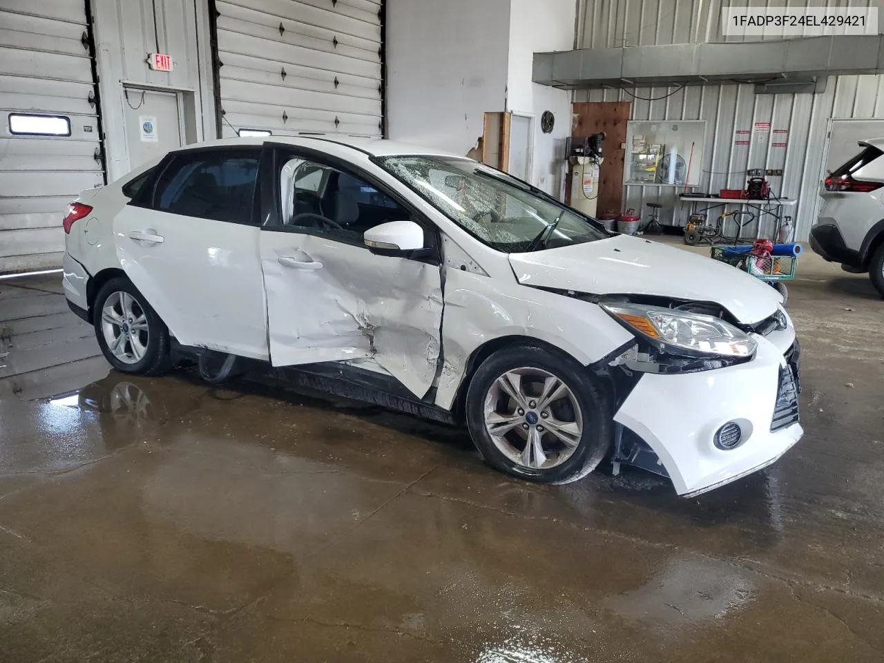 2014 Ford Focus Se VIN: 1FADP3F24EL429421 Lot: 71354664