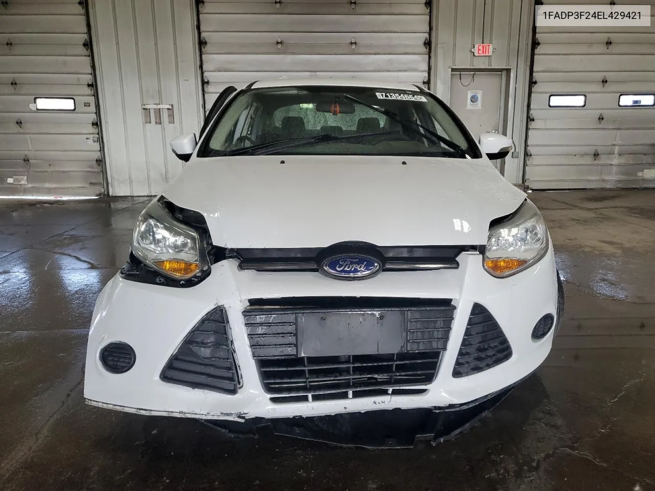 2014 Ford Focus Se VIN: 1FADP3F24EL429421 Lot: 71354664