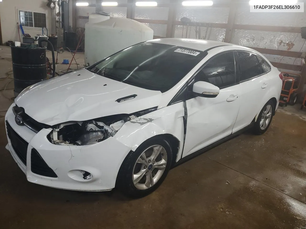 1FADP3F26EL306610 2014 Ford Focus Se