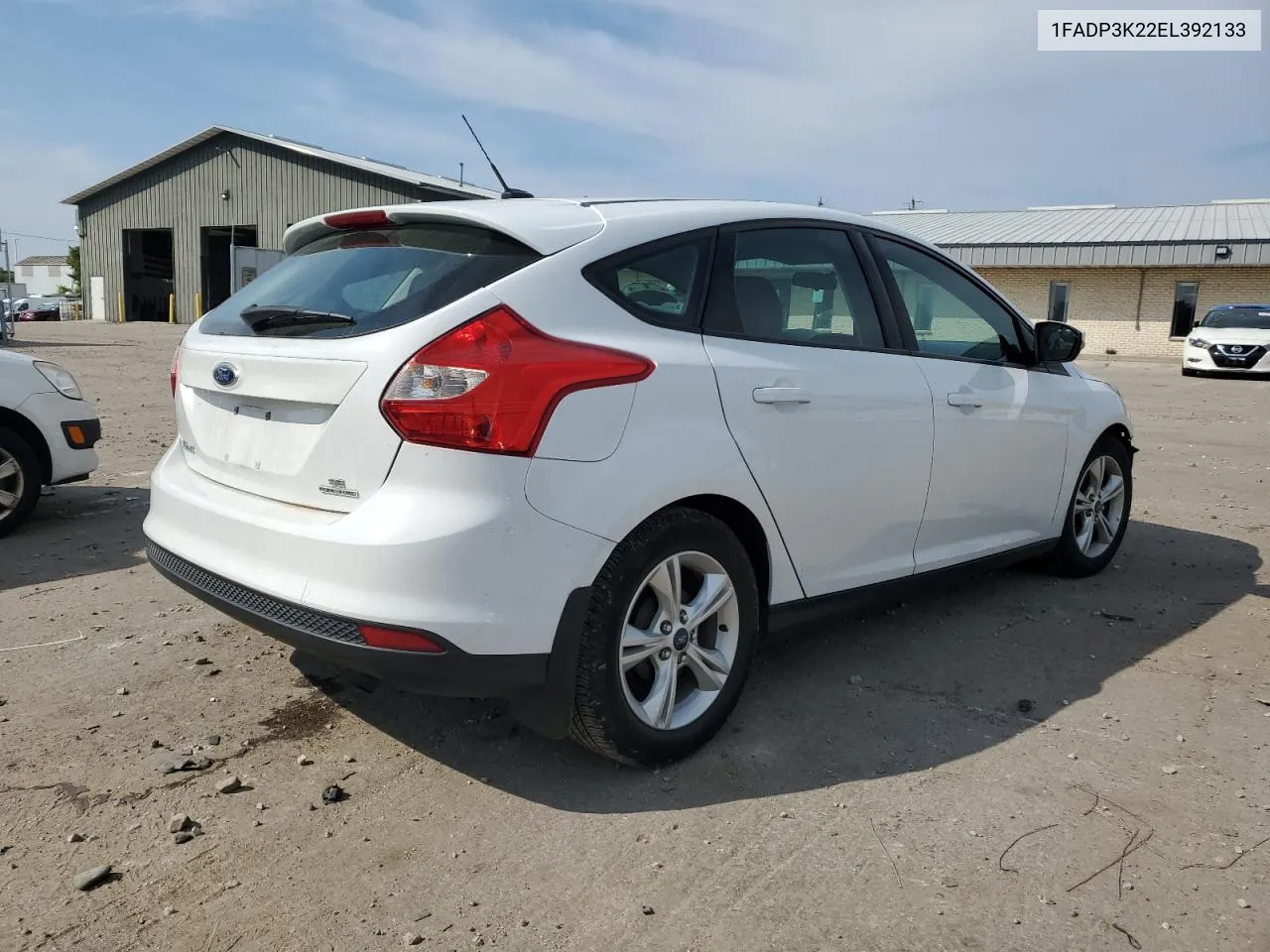 2014 Ford Focus Se VIN: 1FADP3K22EL392133 Lot: 71446034