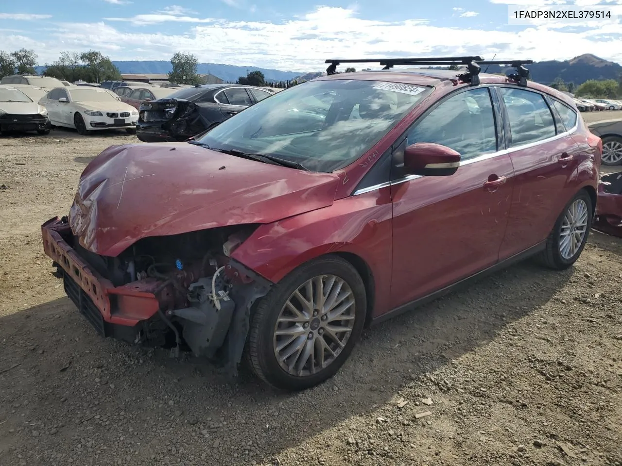 1FADP3N2XEL379514 2014 Ford Focus Titanium