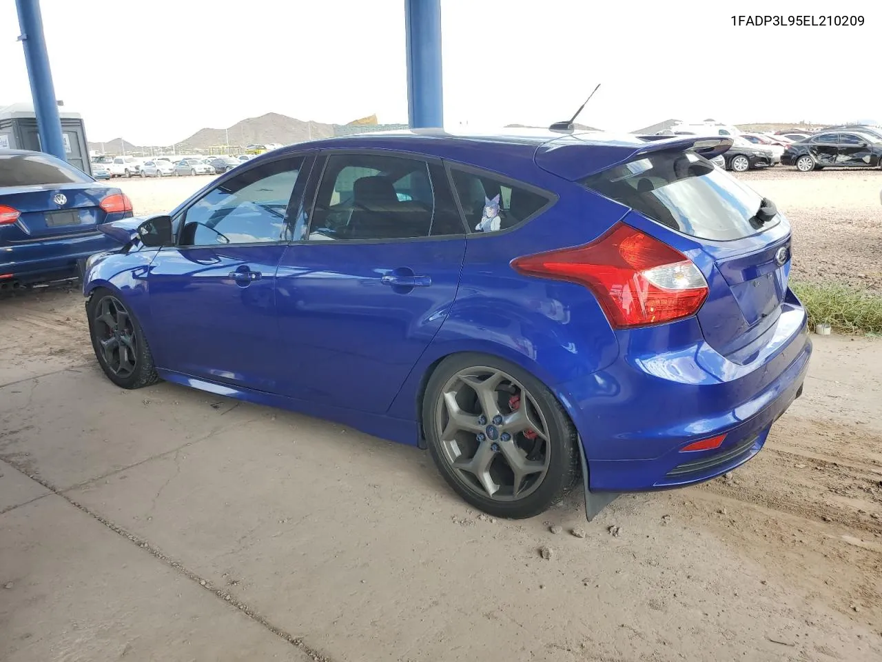 2014 Ford Focus St VIN: 1FADP3L95EL210209 Lot: 71491064