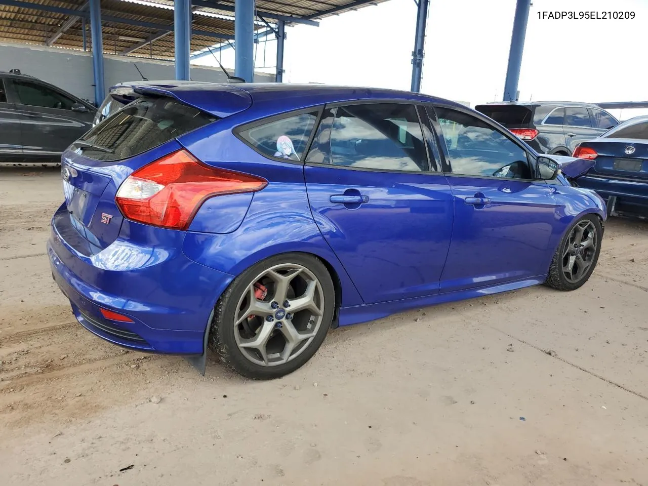 2014 Ford Focus St VIN: 1FADP3L95EL210209 Lot: 71491064