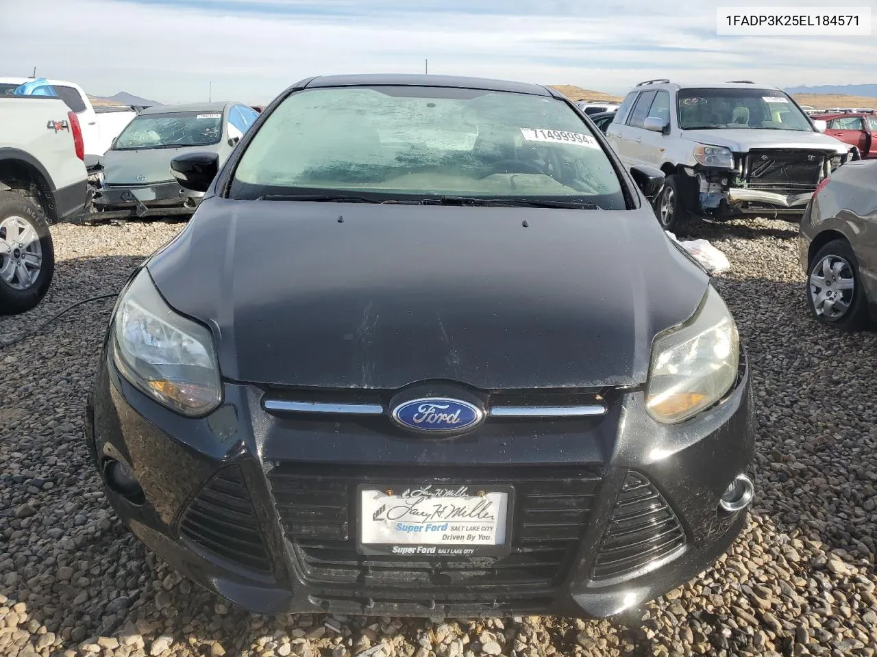 2014 Ford Focus Se VIN: 1FADP3K25EL184571 Lot: 71499994