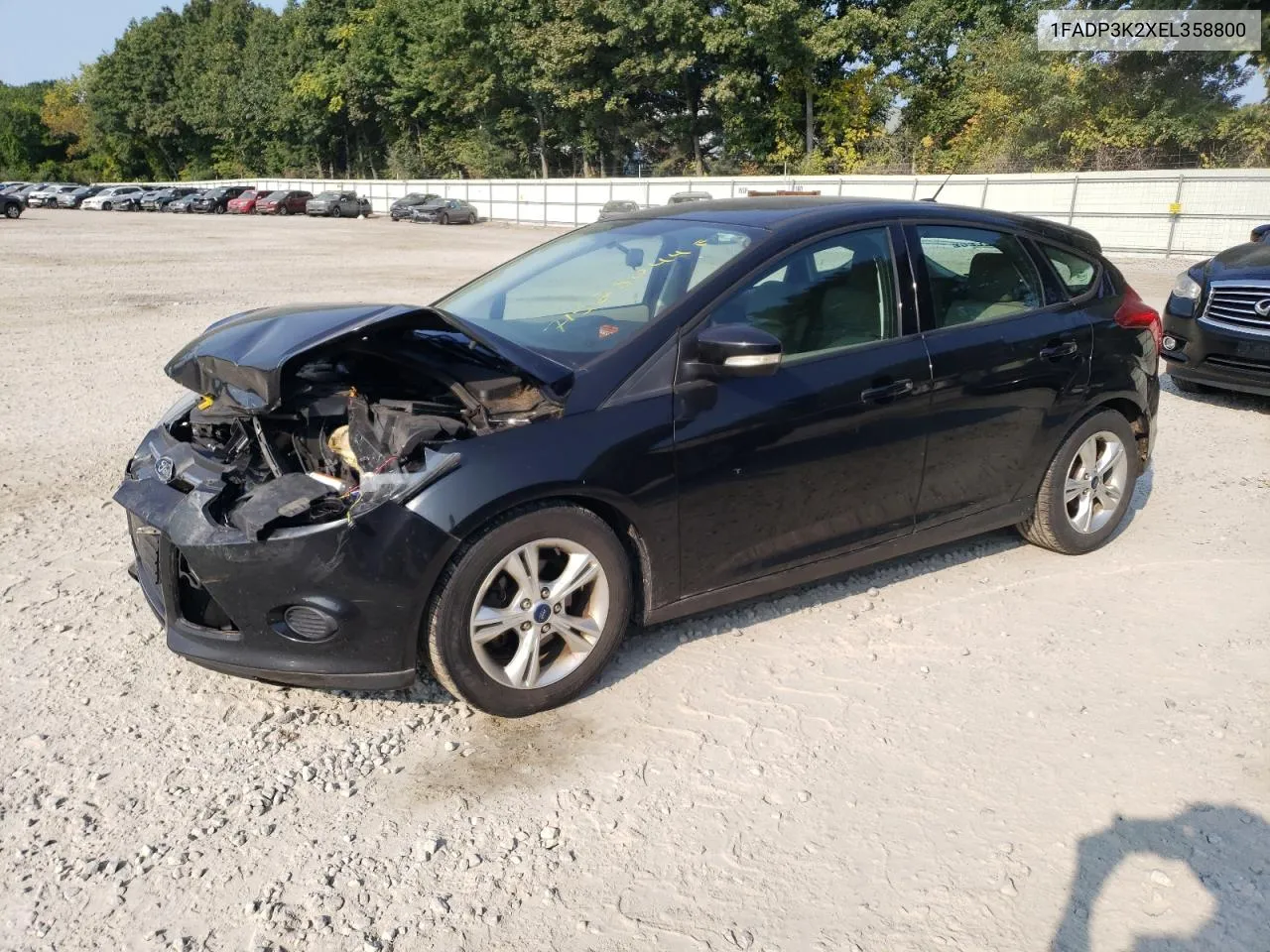 2014 Ford Focus Se VIN: 1FADP3K2XEL358800 Lot: 71528044