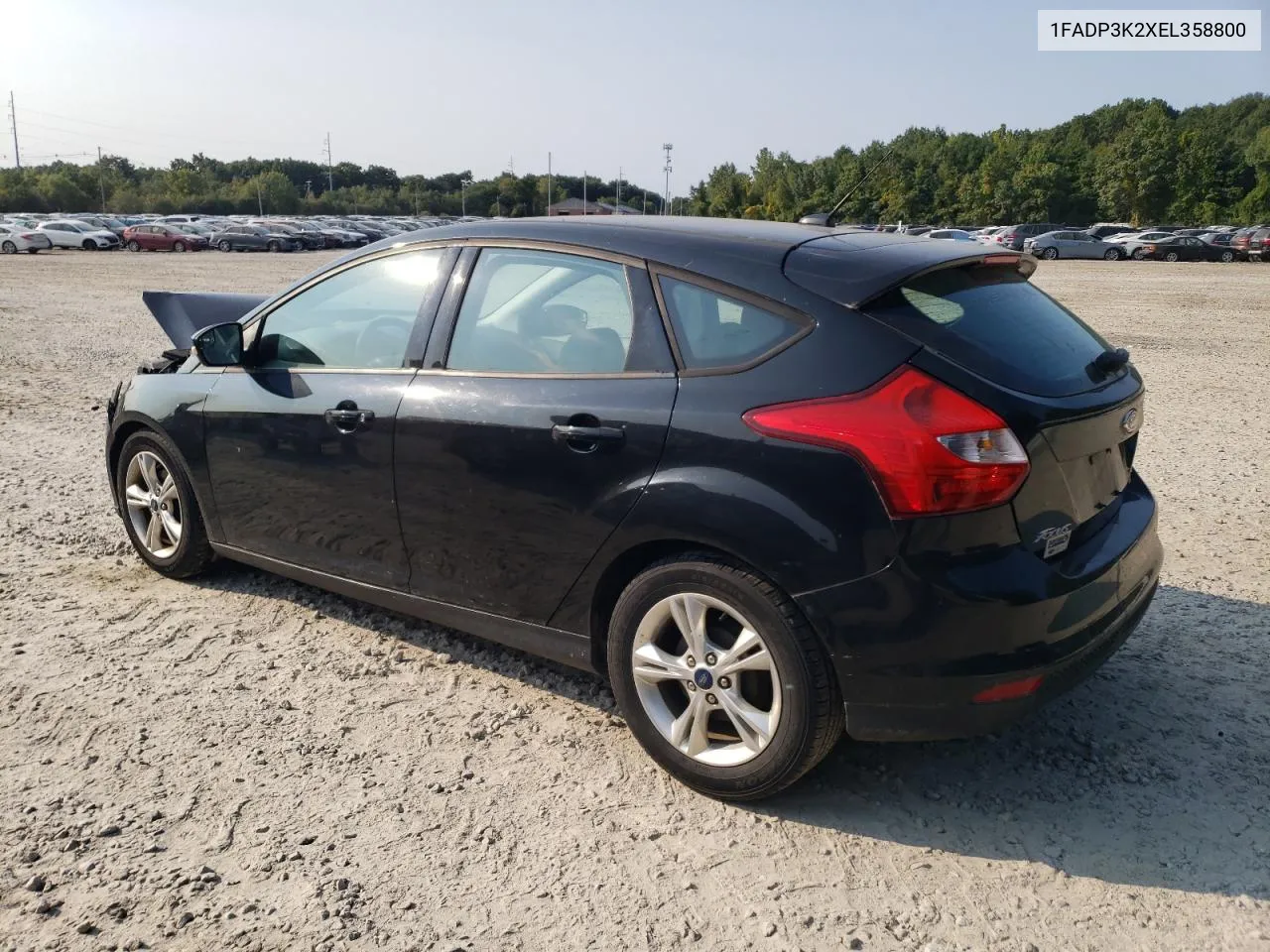 2014 Ford Focus Se VIN: 1FADP3K2XEL358800 Lot: 71528044