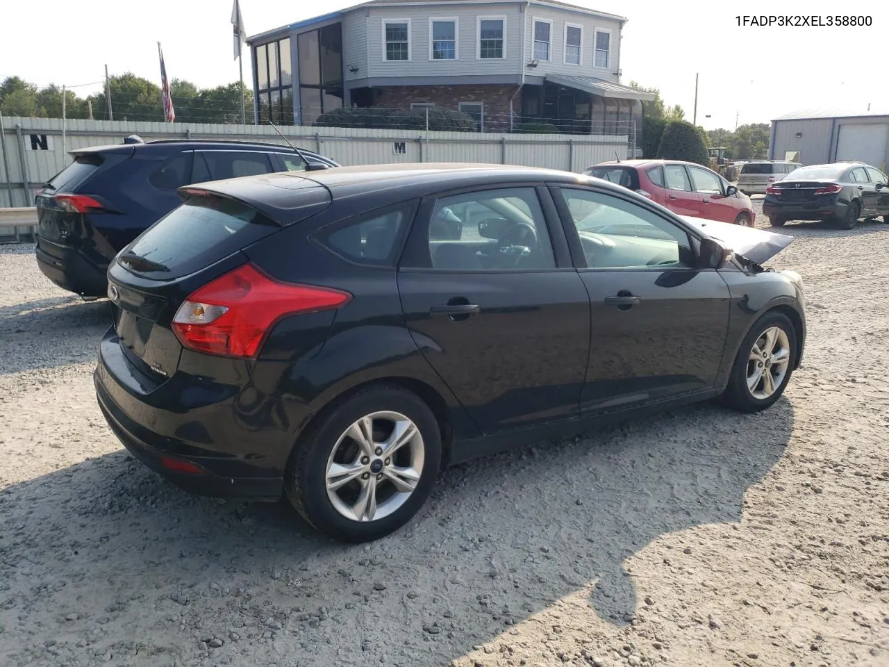 2014 Ford Focus Se VIN: 1FADP3K2XEL358800 Lot: 71528044