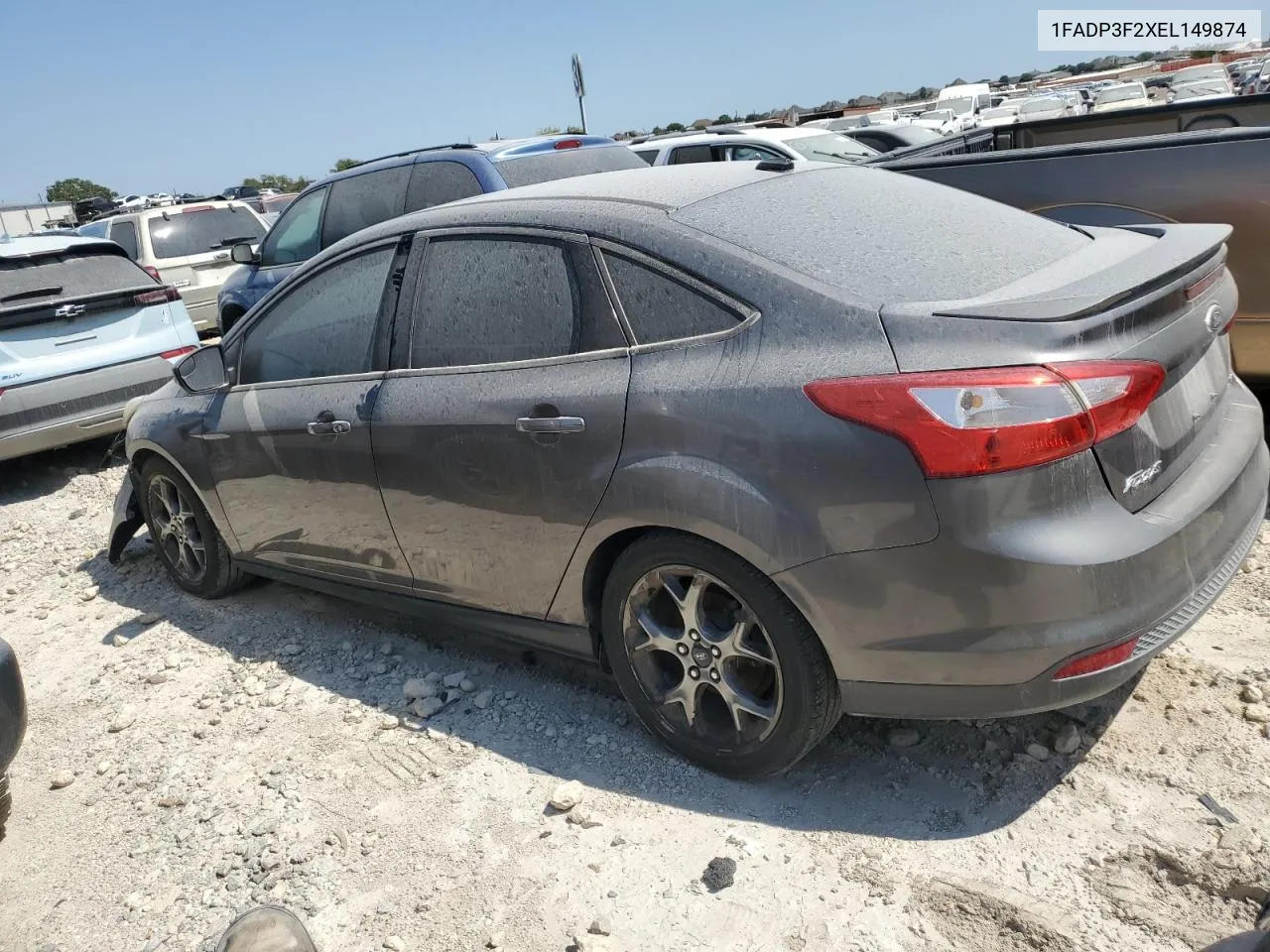 2014 Ford Focus Se VIN: 1FADP3F2XEL149874 Lot: 71537374