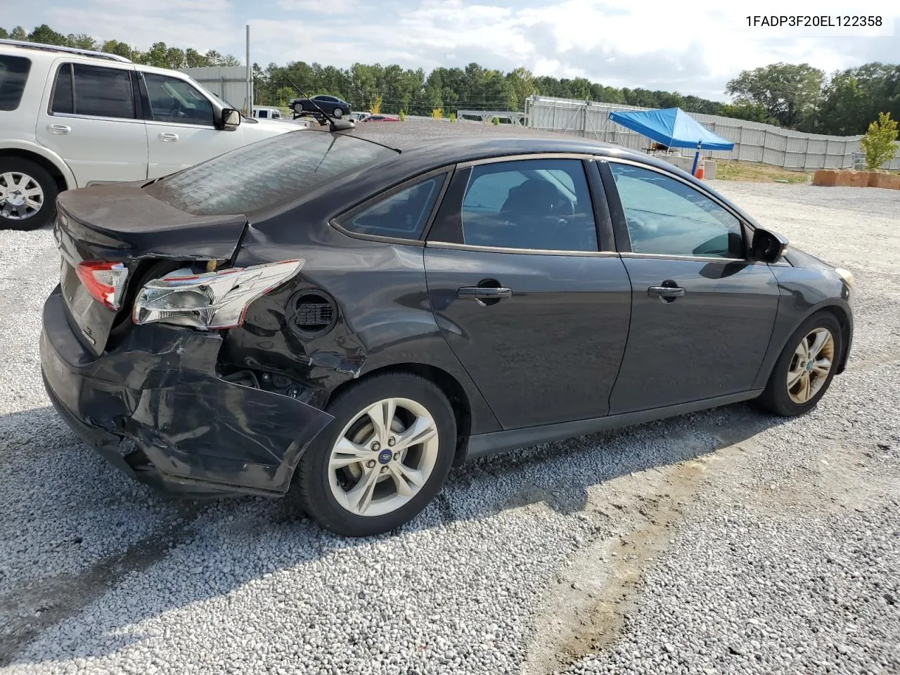 2014 Ford Focus Se VIN: 1FADP3F20EL122358 Lot: 71557934