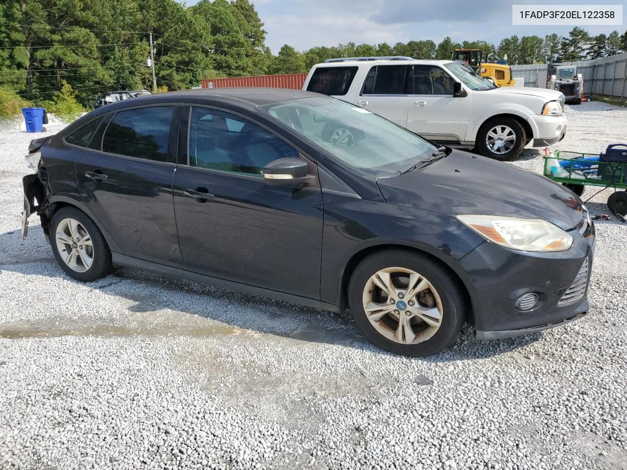 2014 Ford Focus Se VIN: 1FADP3F20EL122358 Lot: 71557934