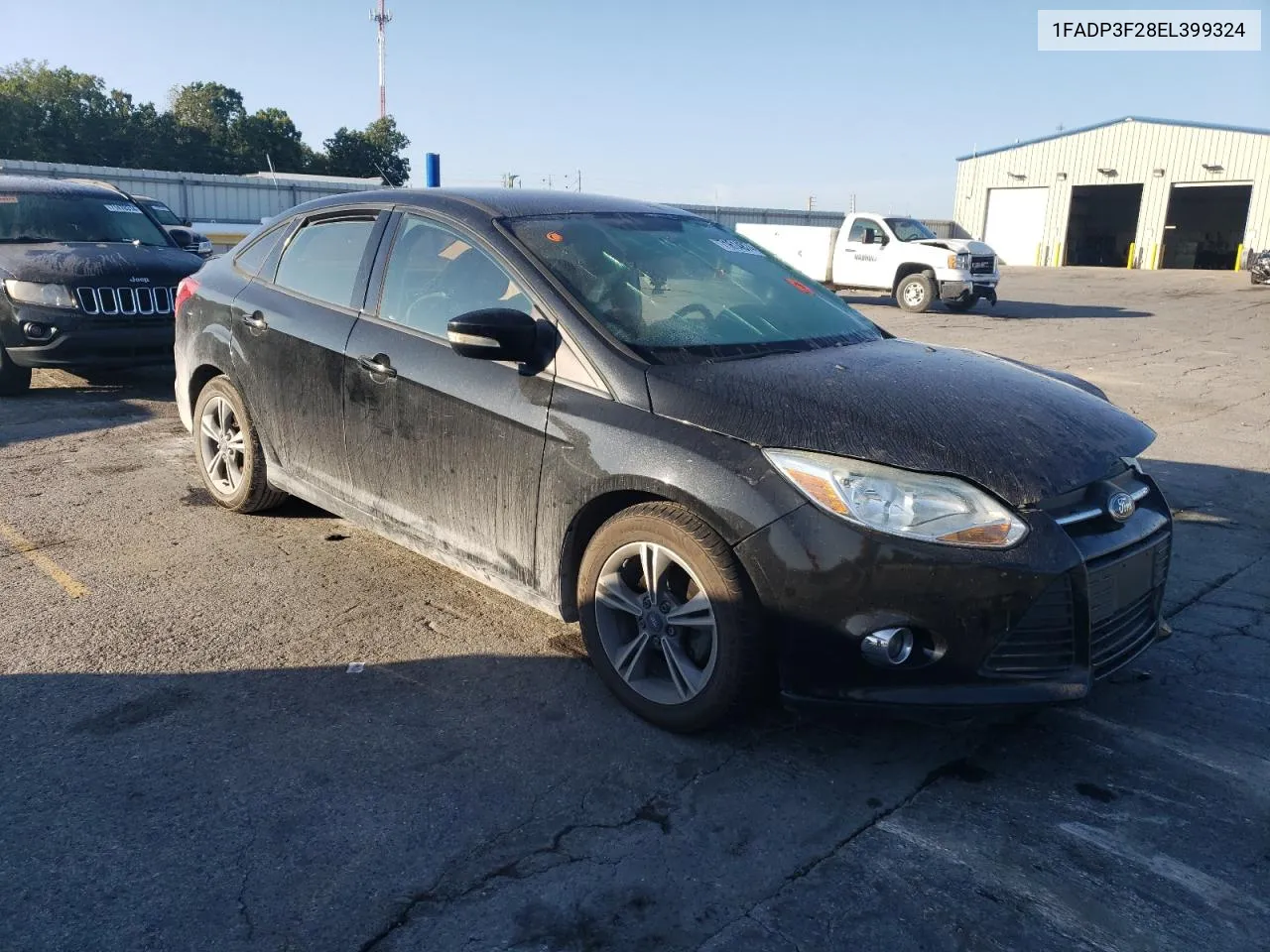 2014 Ford Focus Se VIN: 1FADP3F28EL399324 Lot: 71614874