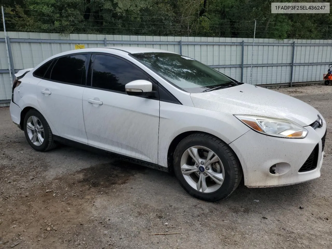 2014 Ford Focus Se VIN: 1FADP3F25EL436247 Lot: 71681234