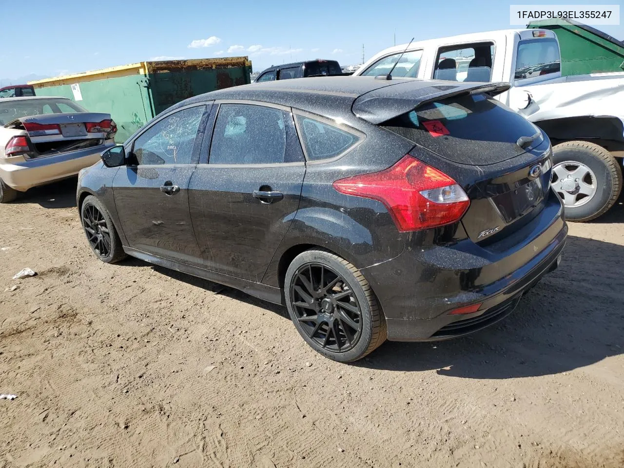 2014 Ford Focus St VIN: 1FADP3L93EL355247 Lot: 71688474