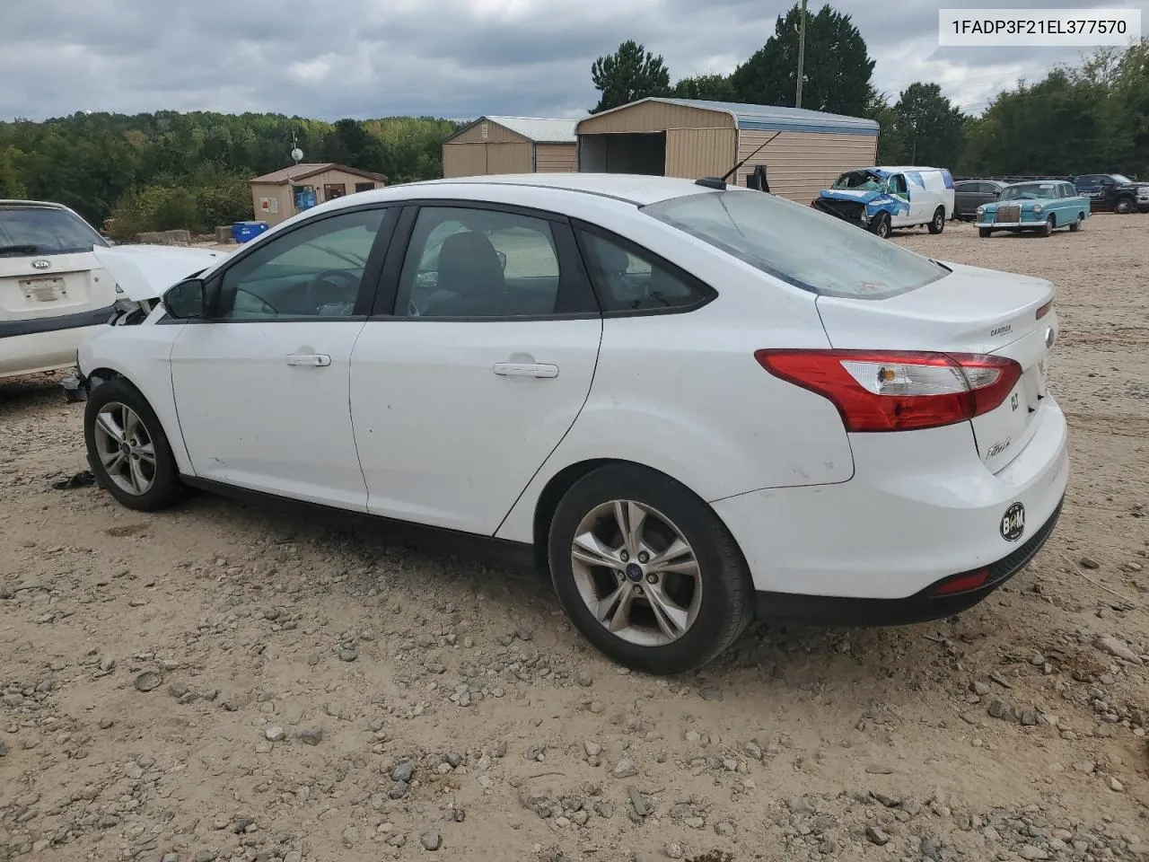 2014 Ford Focus Se VIN: 1FADP3F21EL377570 Lot: 71735344