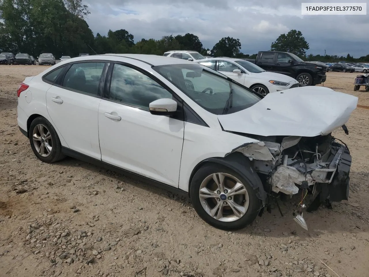 2014 Ford Focus Se VIN: 1FADP3F21EL377570 Lot: 71735344