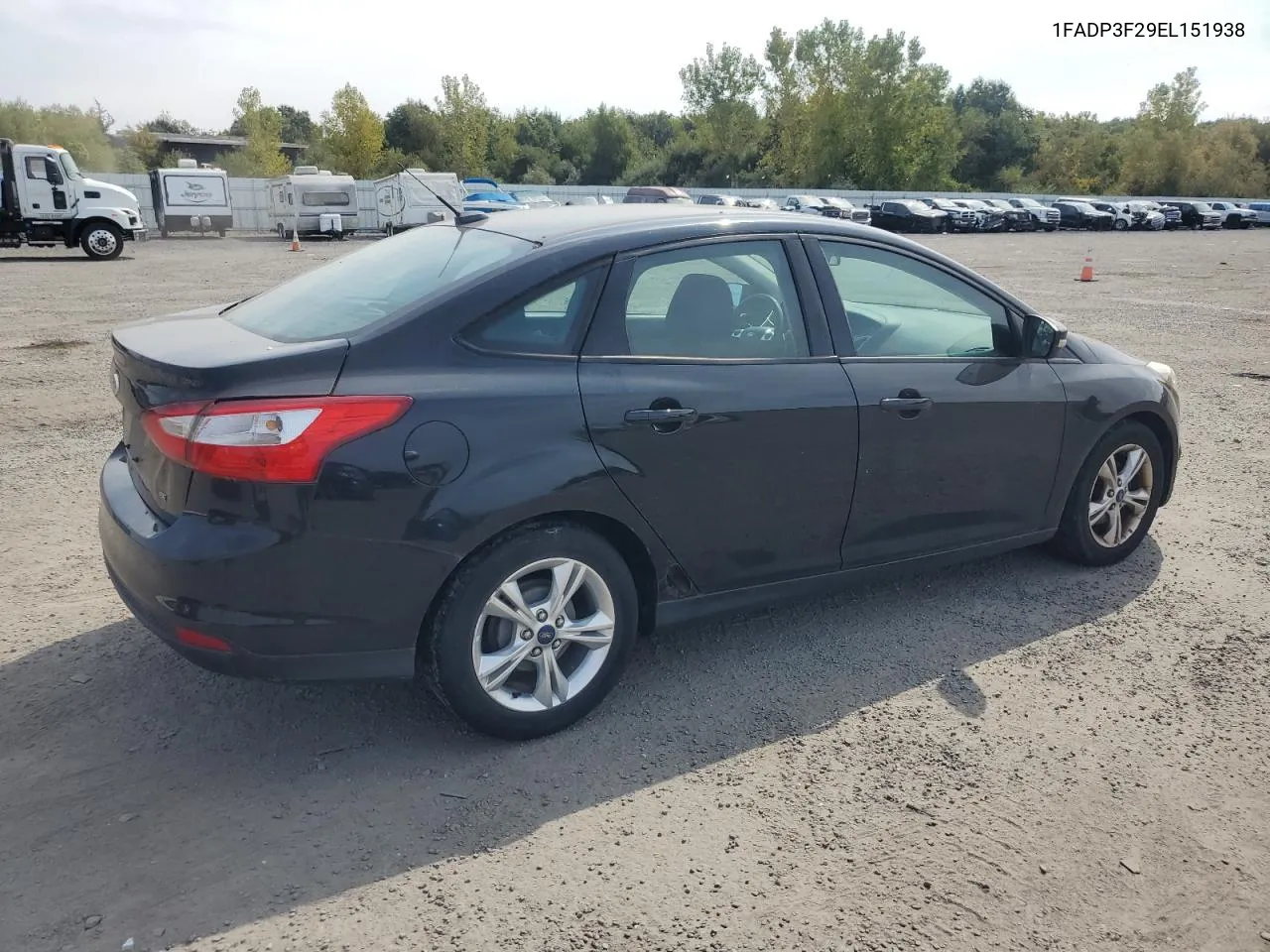 2014 Ford Focus Se VIN: 1FADP3F29EL151938 Lot: 71761184