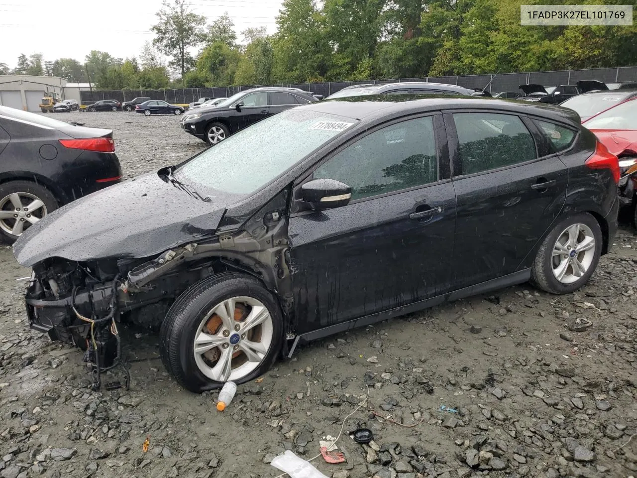 2014 Ford Focus Se VIN: 1FADP3K27EL101769 Lot: 71788494