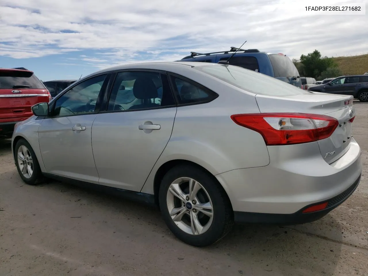 2014 Ford Focus Se VIN: 1FADP3F28EL271682 Lot: 71798094