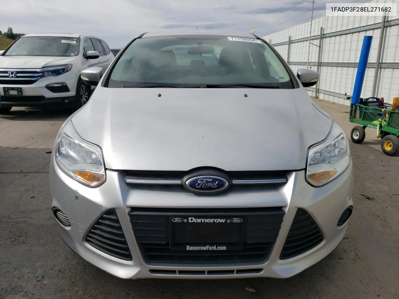 2014 Ford Focus Se VIN: 1FADP3F28EL271682 Lot: 71798094