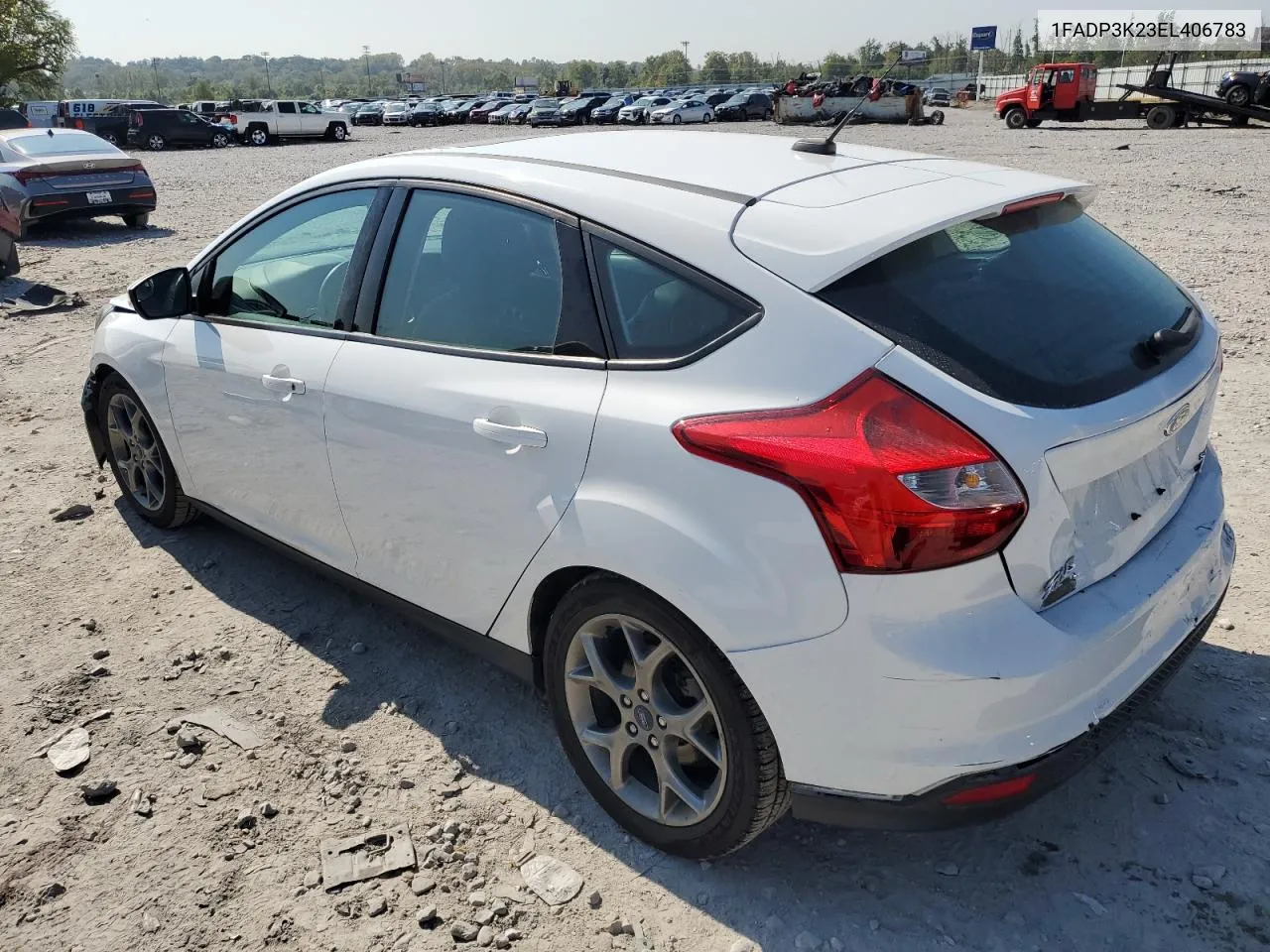 2014 Ford Focus Se VIN: 1FADP3K23EL406783 Lot: 71863804