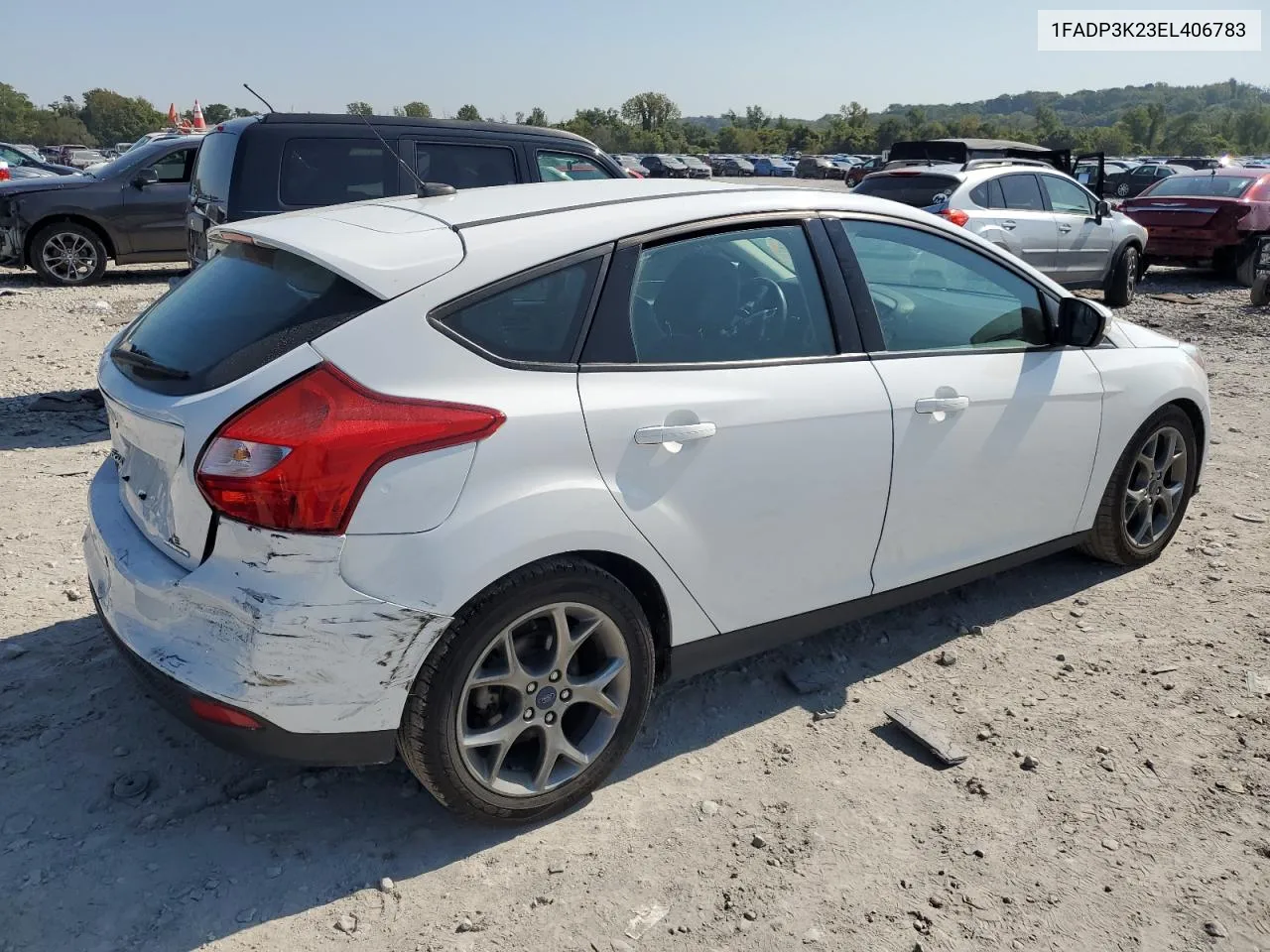 2014 Ford Focus Se VIN: 1FADP3K23EL406783 Lot: 71863804