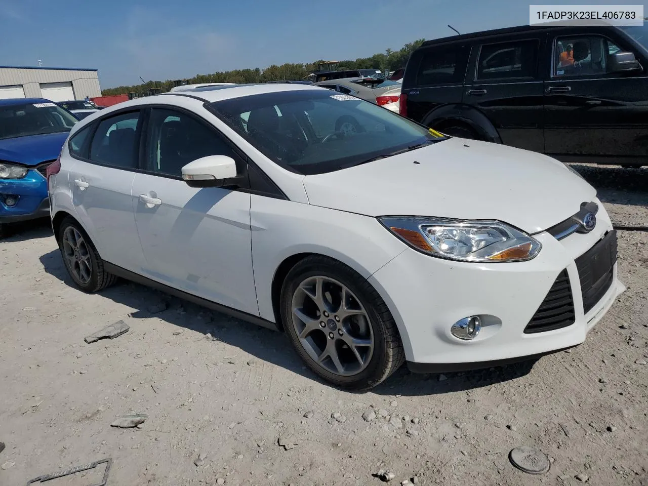 2014 Ford Focus Se VIN: 1FADP3K23EL406783 Lot: 71863804