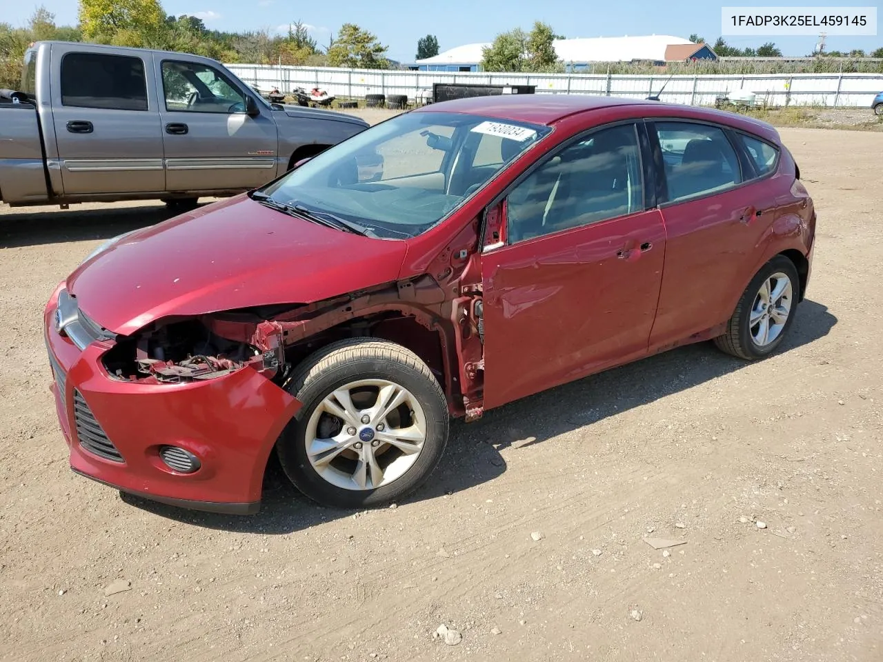 2014 Ford Focus Se VIN: 1FADP3K25EL459145 Lot: 71930034