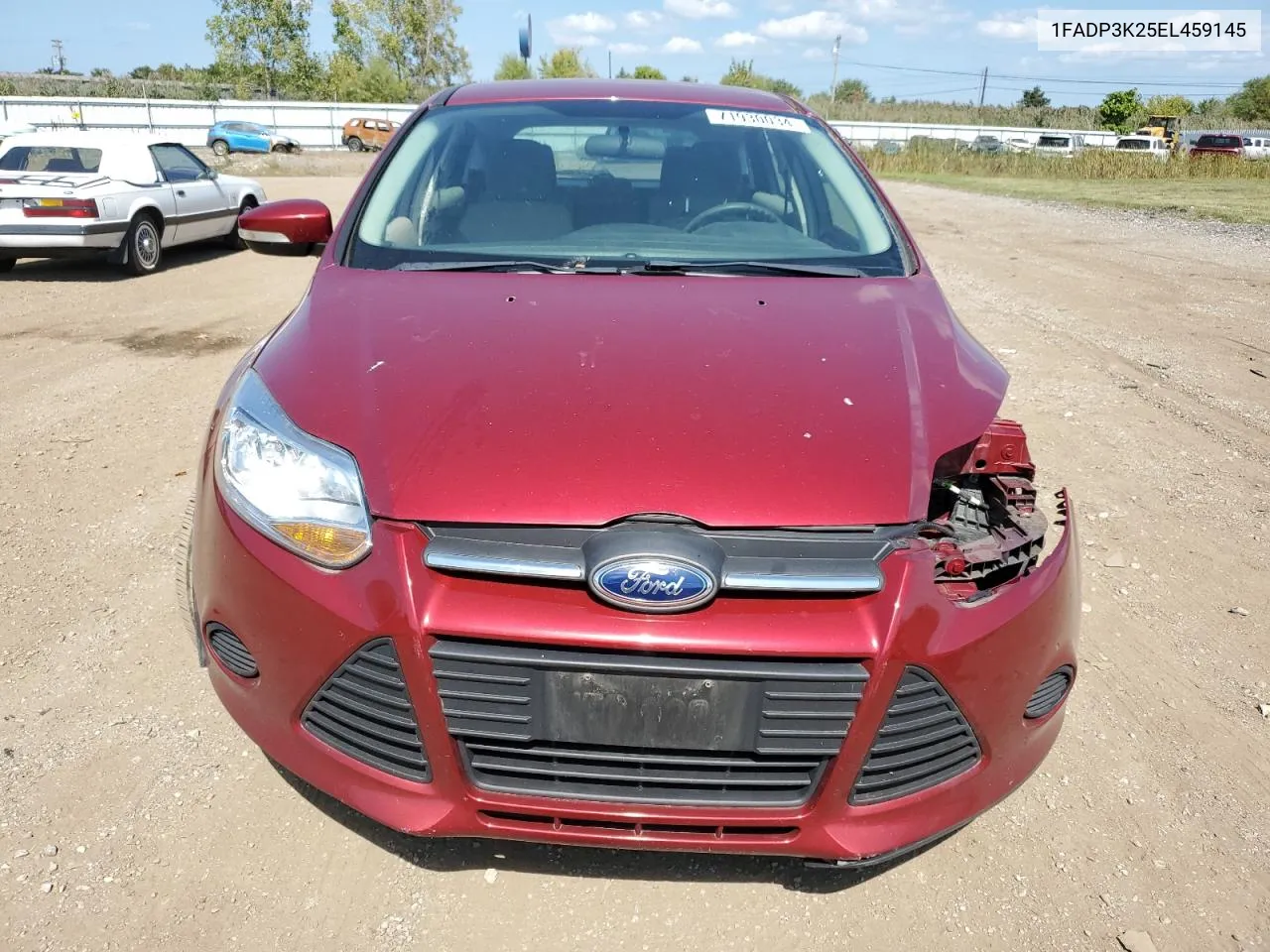 2014 Ford Focus Se VIN: 1FADP3K25EL459145 Lot: 71930034