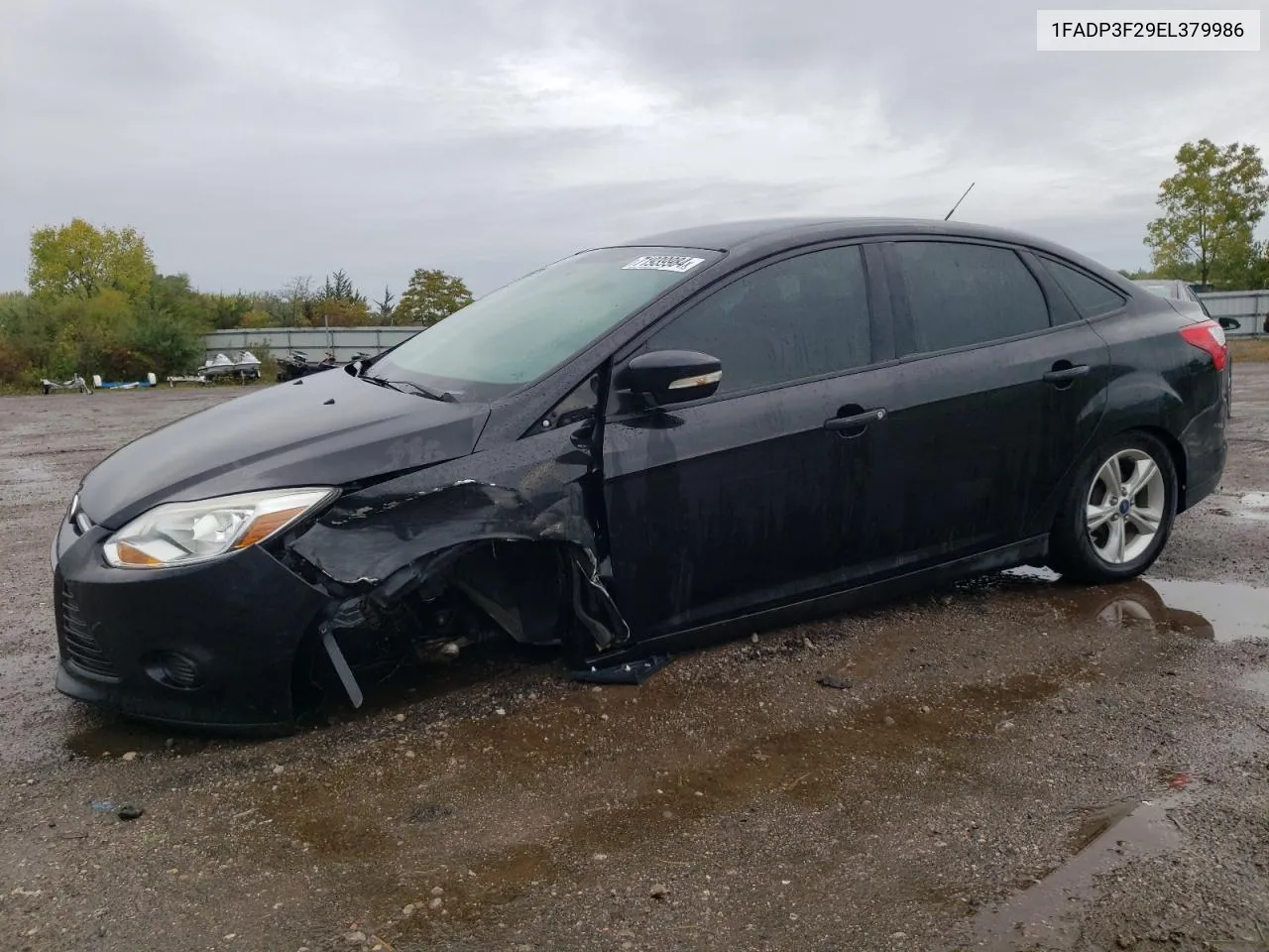 2014 Ford Focus Se VIN: 1FADP3F29EL379986 Lot: 71939984