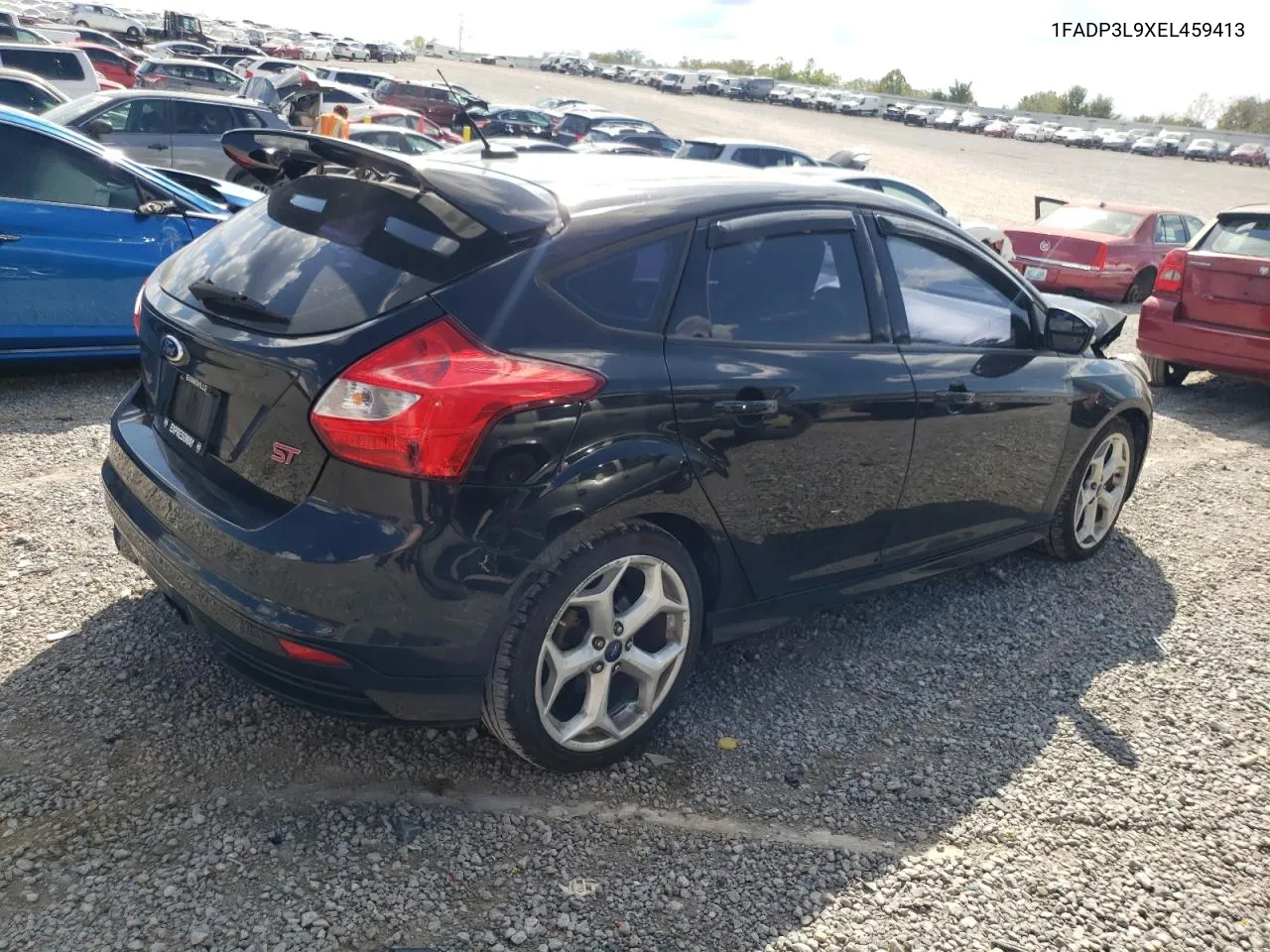 2014 Ford Focus St VIN: 1FADP3L9XEL459413 Lot: 72010704