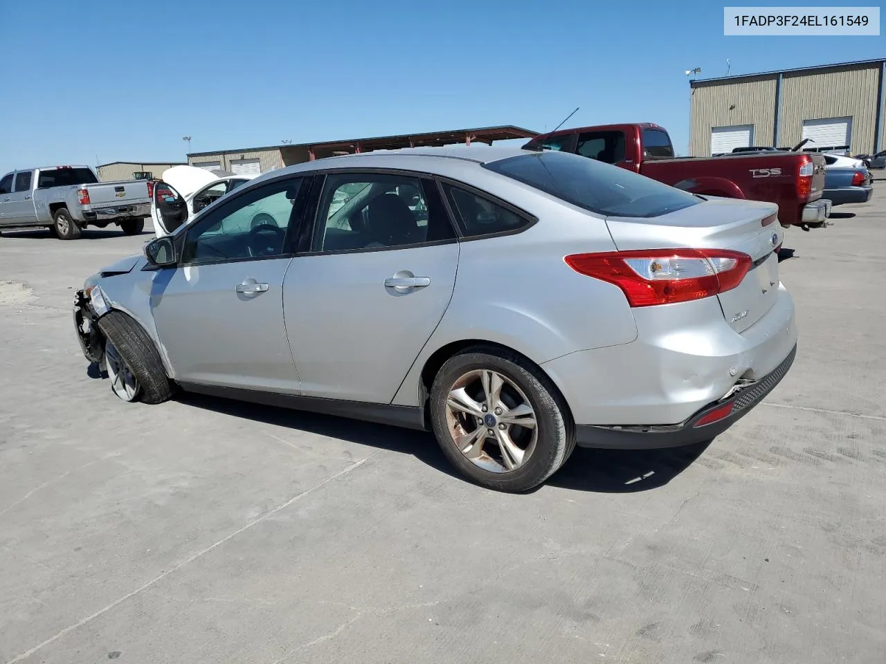 2014 Ford Focus Se VIN: 1FADP3F24EL161549 Lot: 72012873