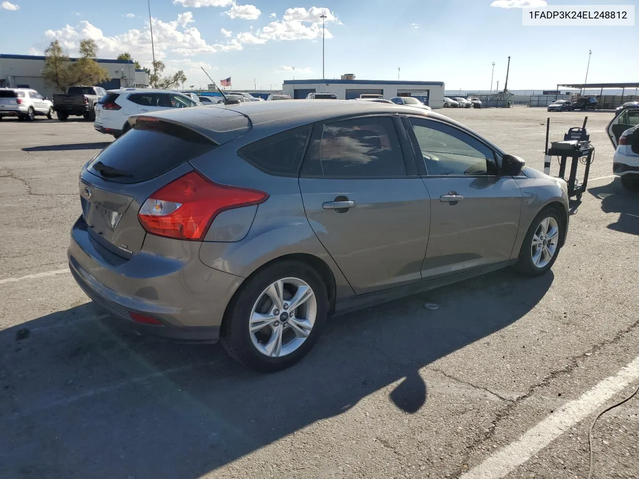 2014 Ford Focus Se VIN: 1FADP3K24EL248812 Lot: 72049384