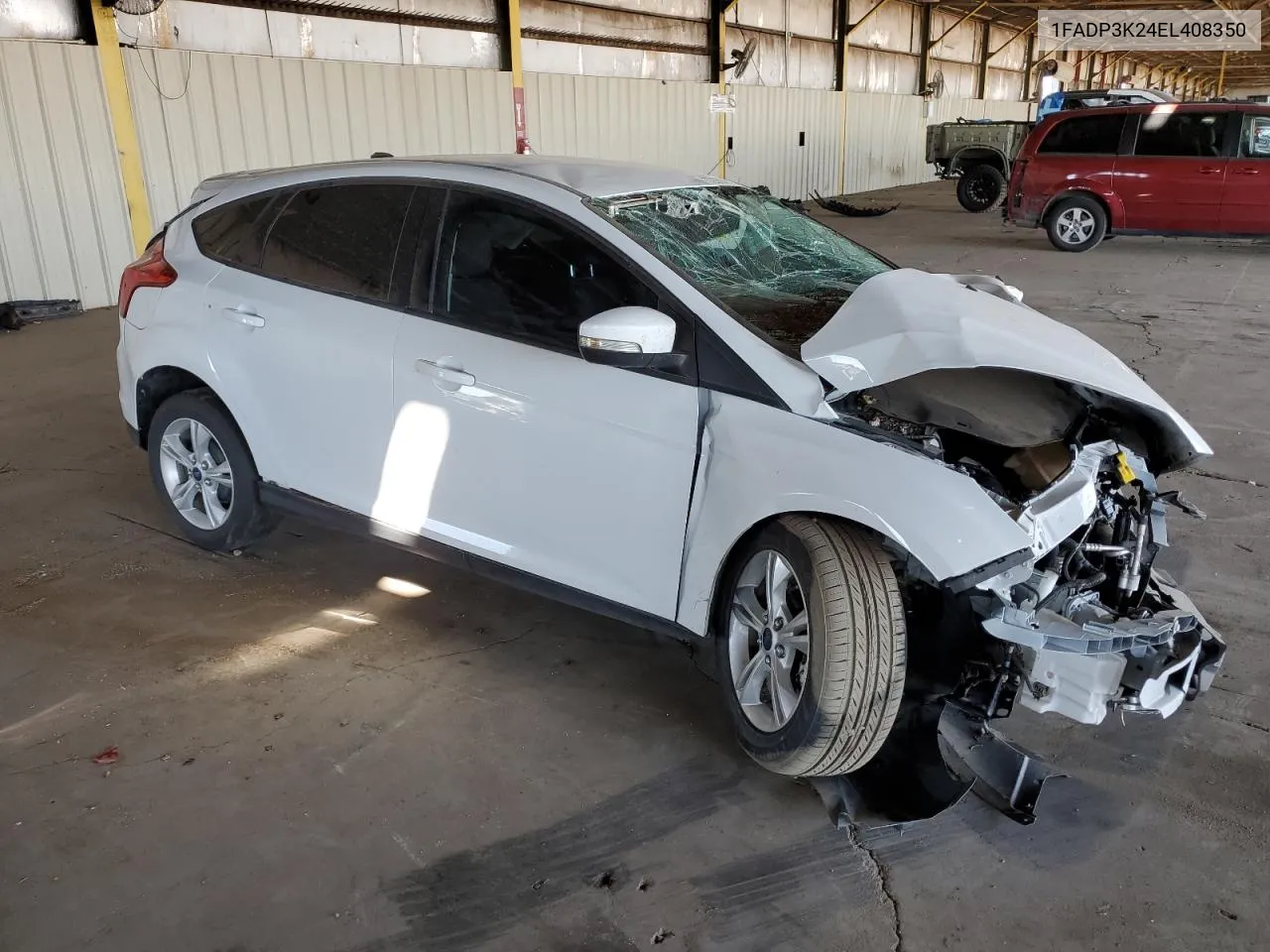 2014 Ford Focus Se VIN: 1FADP3K24EL408350 Lot: 72069494