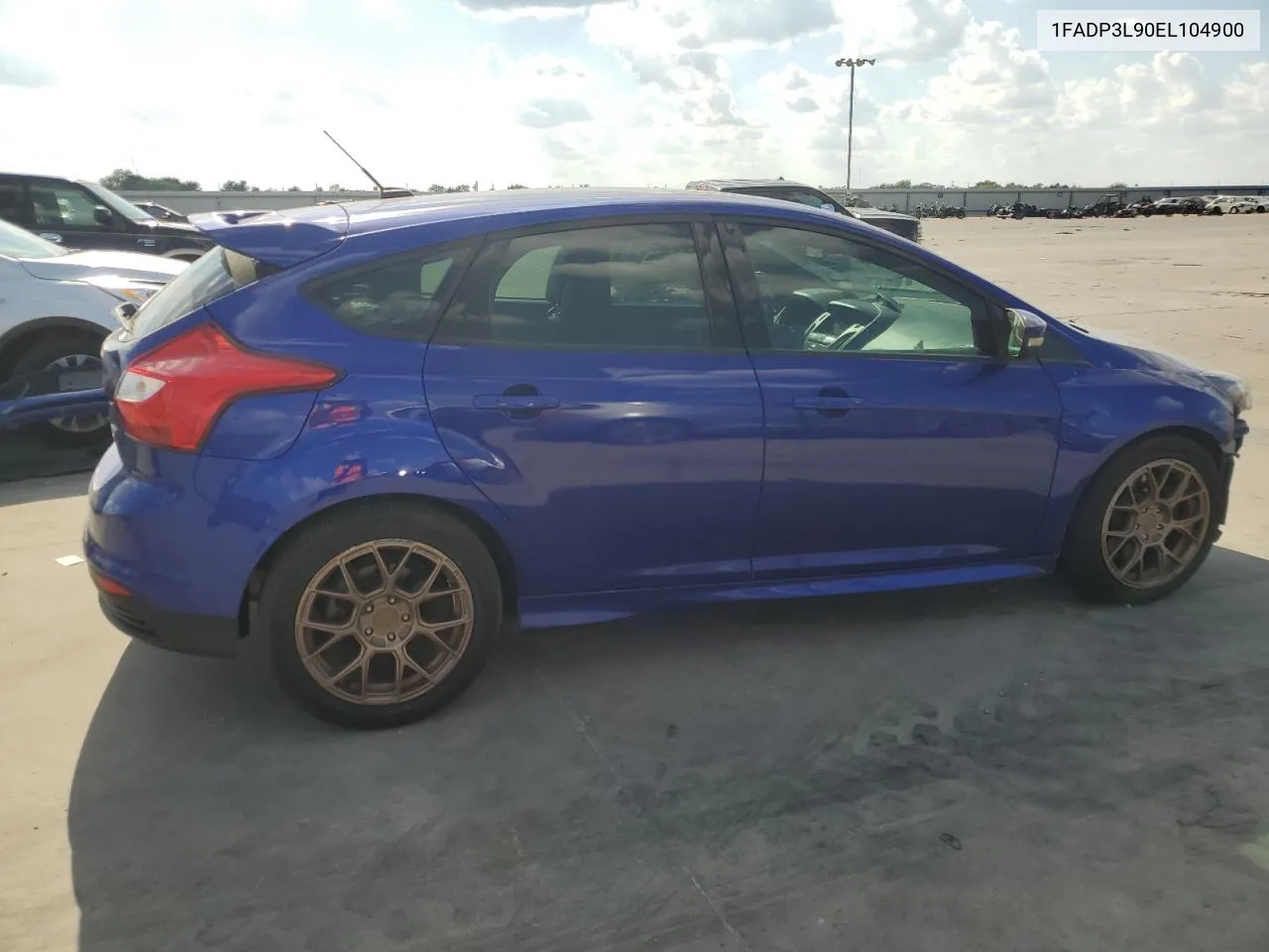 2014 Ford Focus St VIN: 1FADP3L90EL104900 Lot: 72122294