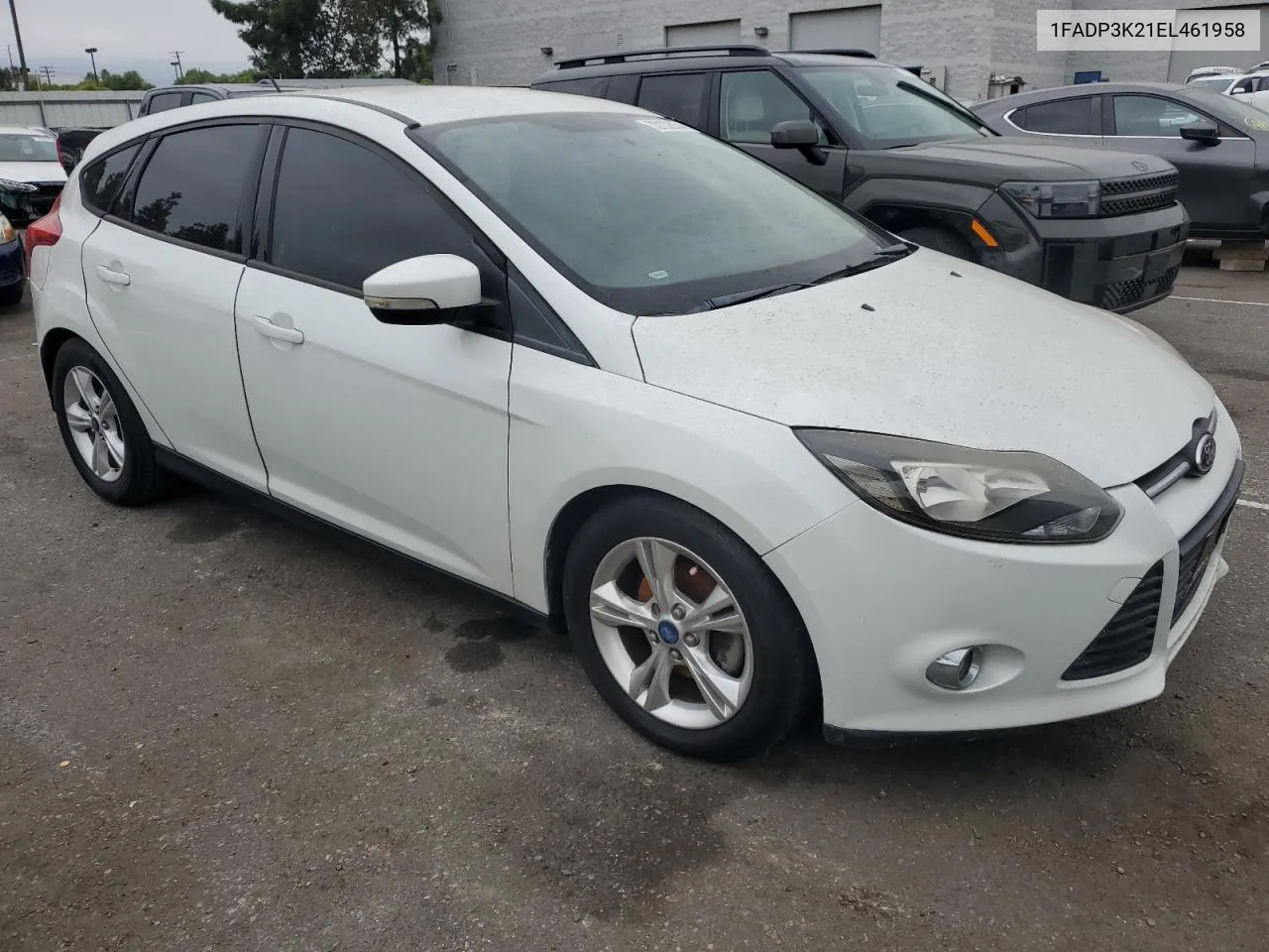 2014 Ford Focus Se VIN: 1FADP3K21EL461958 Lot: 72132054