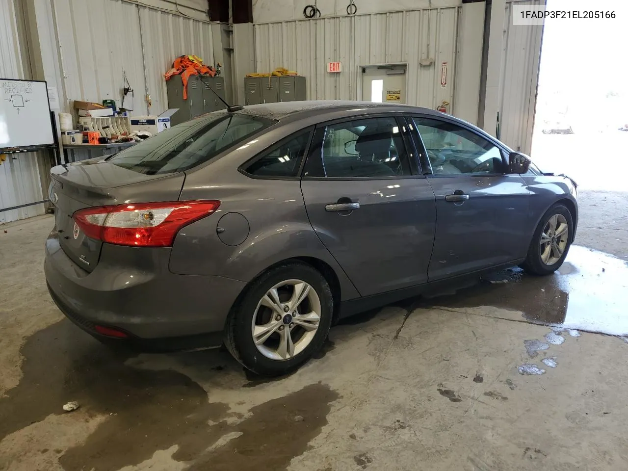 2014 Ford Focus Se VIN: 1FADP3F21EL205166 Lot: 72141294