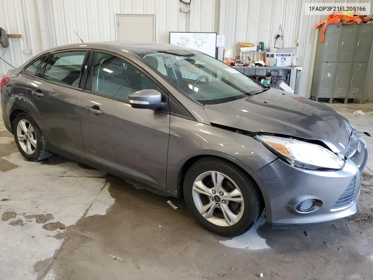 2014 Ford Focus Se VIN: 1FADP3F21EL205166 Lot: 72141294