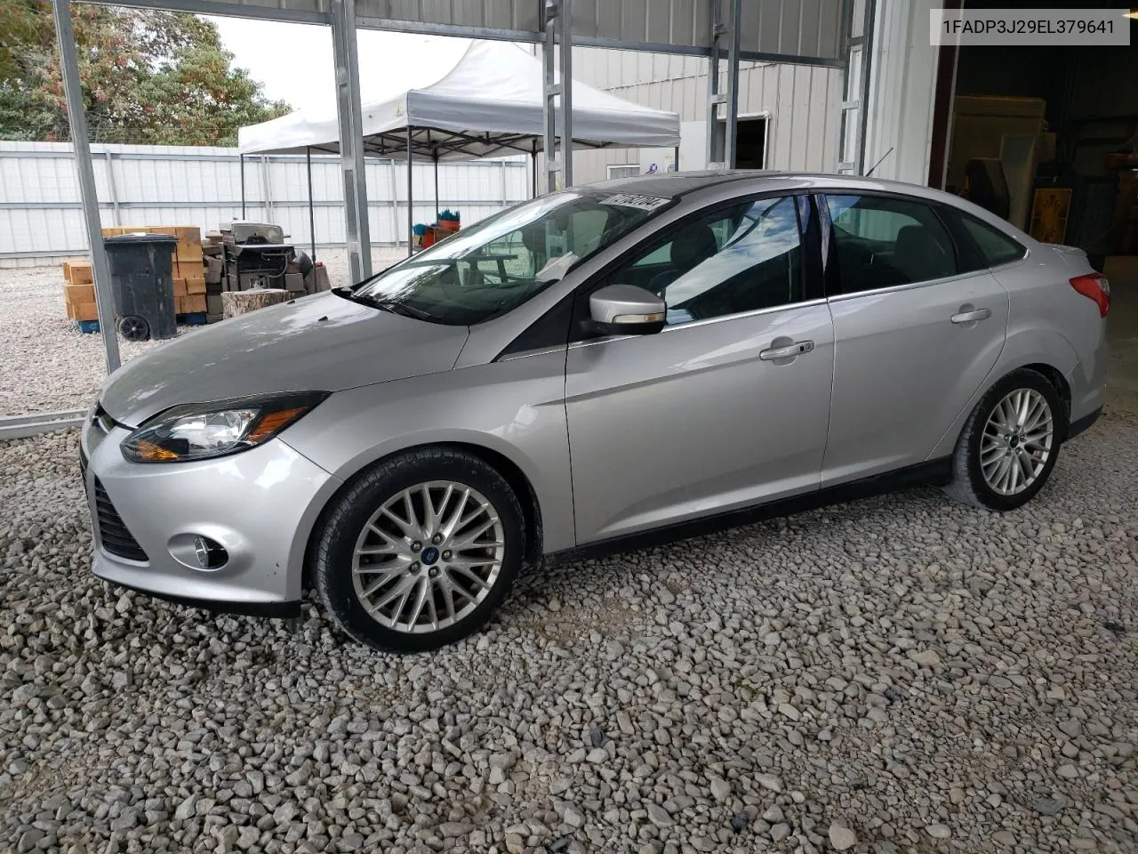 2014 Ford Focus Titanium VIN: 1FADP3J29EL379641 Lot: 72182704