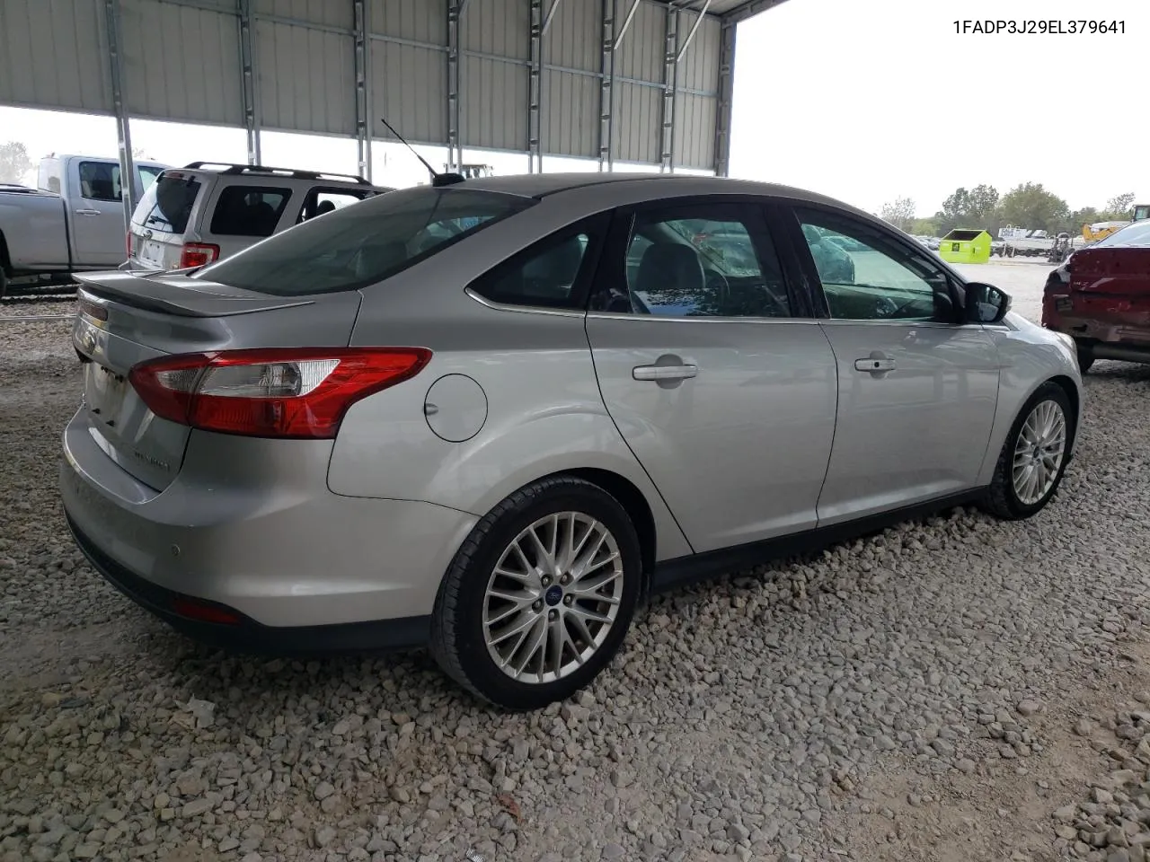 2014 Ford Focus Titanium VIN: 1FADP3J29EL379641 Lot: 72182704