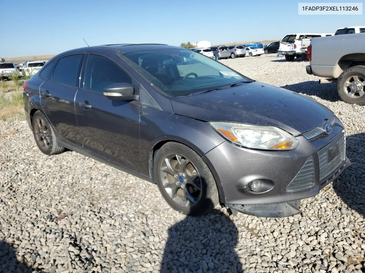 1FADP3F2XEL113246 2014 Ford Focus Se