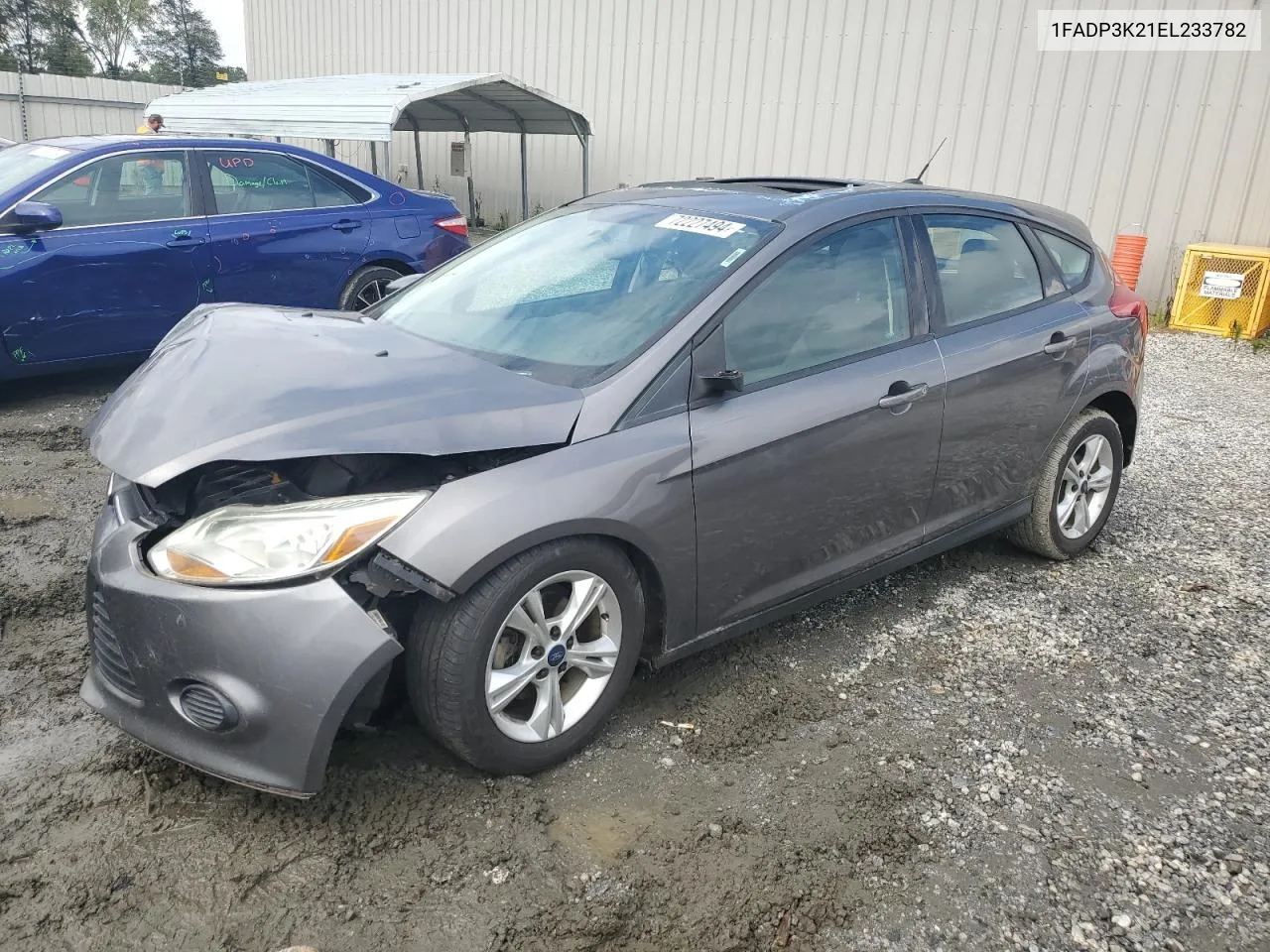 2014 Ford Focus Se VIN: 1FADP3K21EL233782 Lot: 72227494