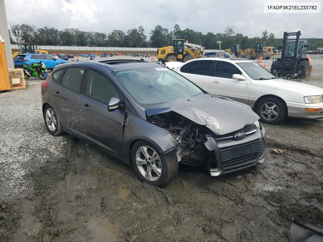 2014 Ford Focus Se VIN: 1FADP3K21EL233782 Lot: 72227494