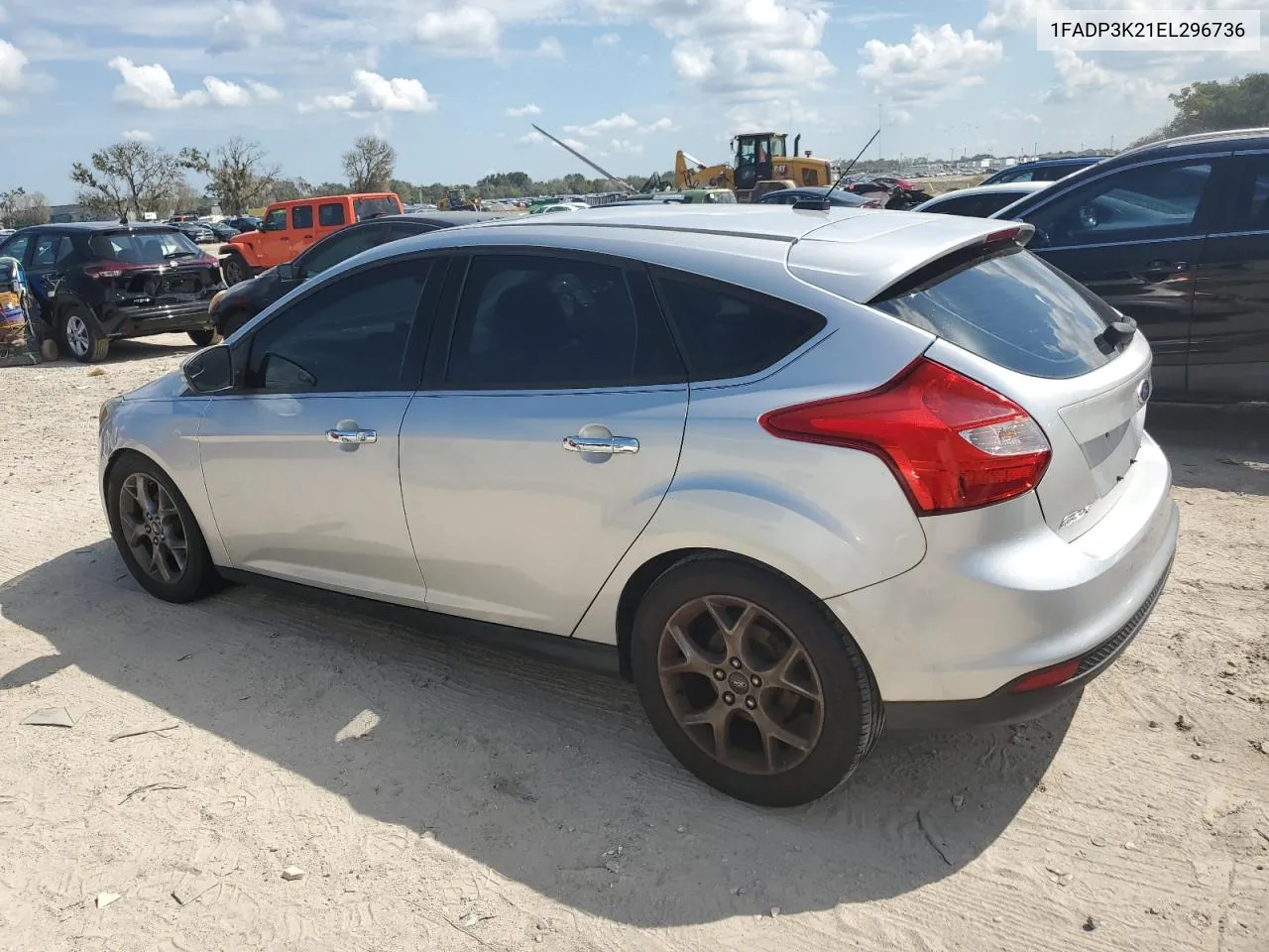 2014 Ford Focus Se VIN: 1FADP3K21EL296736 Lot: 72269194