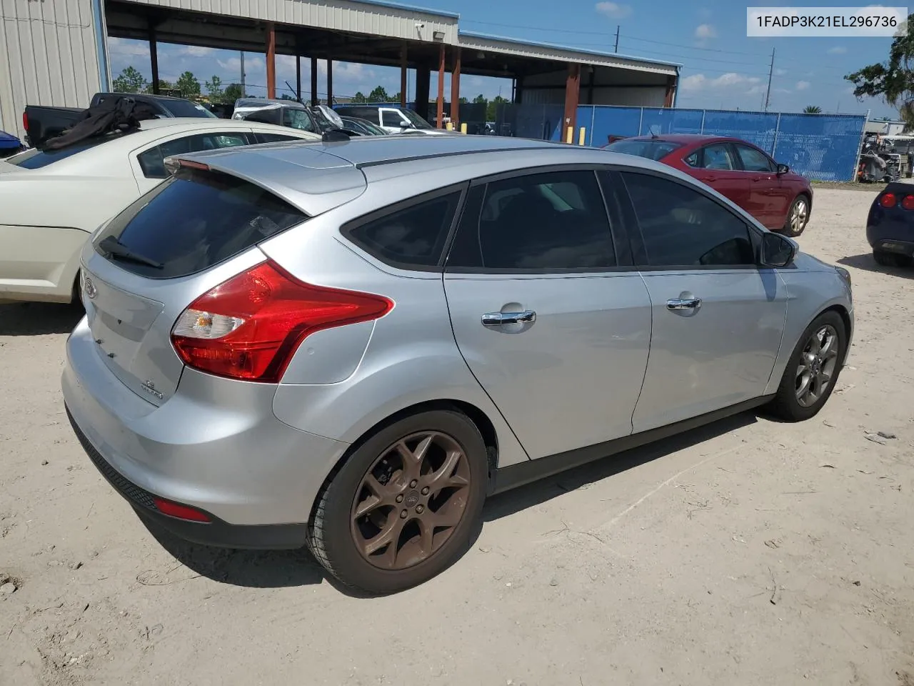 2014 Ford Focus Se VIN: 1FADP3K21EL296736 Lot: 72269194