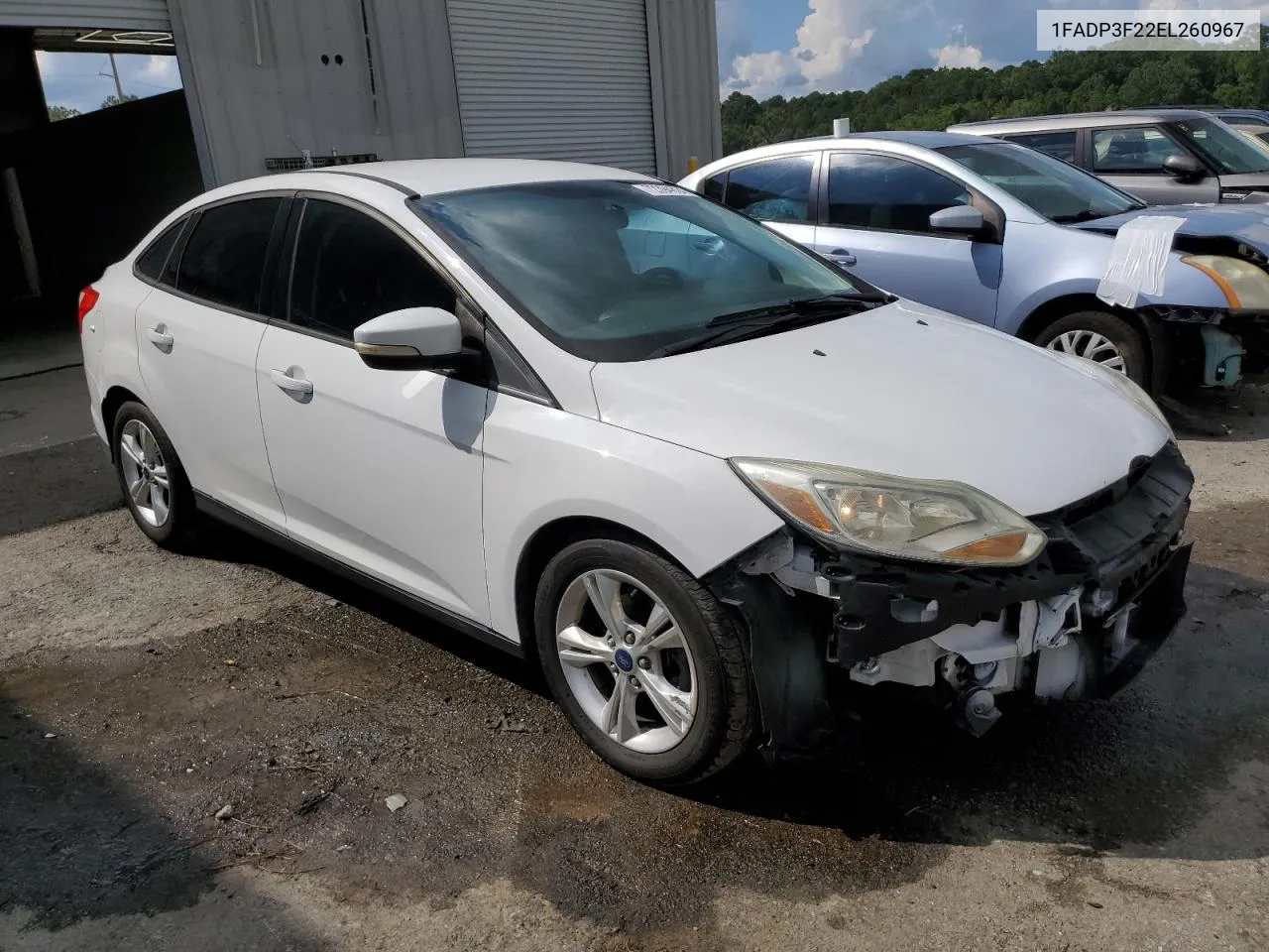 2014 Ford Focus Se VIN: 1FADP3F22EL260967 Lot: 72394824