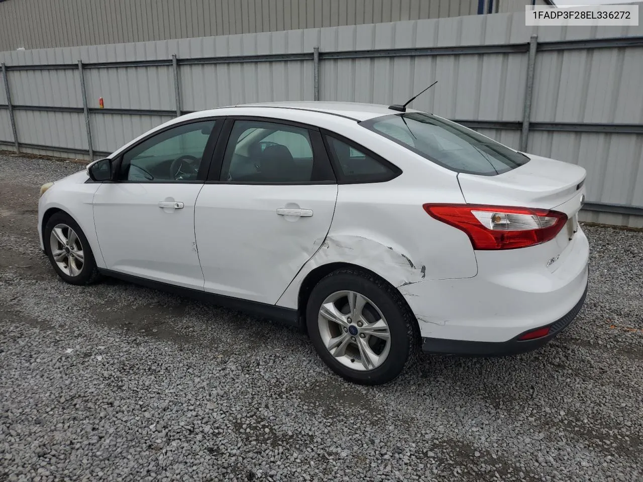 2014 Ford Focus Se VIN: 1FADP3F28EL336272 Lot: 72400624