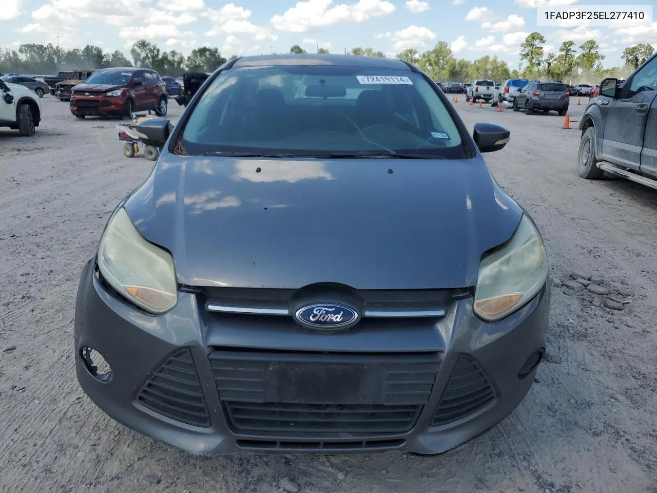 2014 Ford Focus Se VIN: 1FADP3F25EL277410 Lot: 72419114