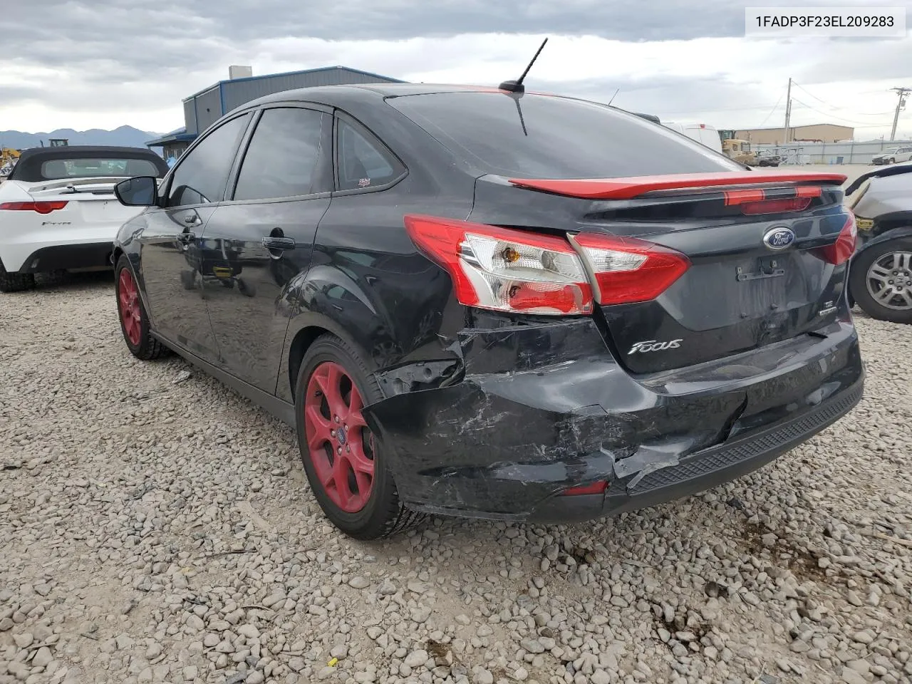 2014 Ford Focus Se VIN: 1FADP3F23EL209283 Lot: 72467264